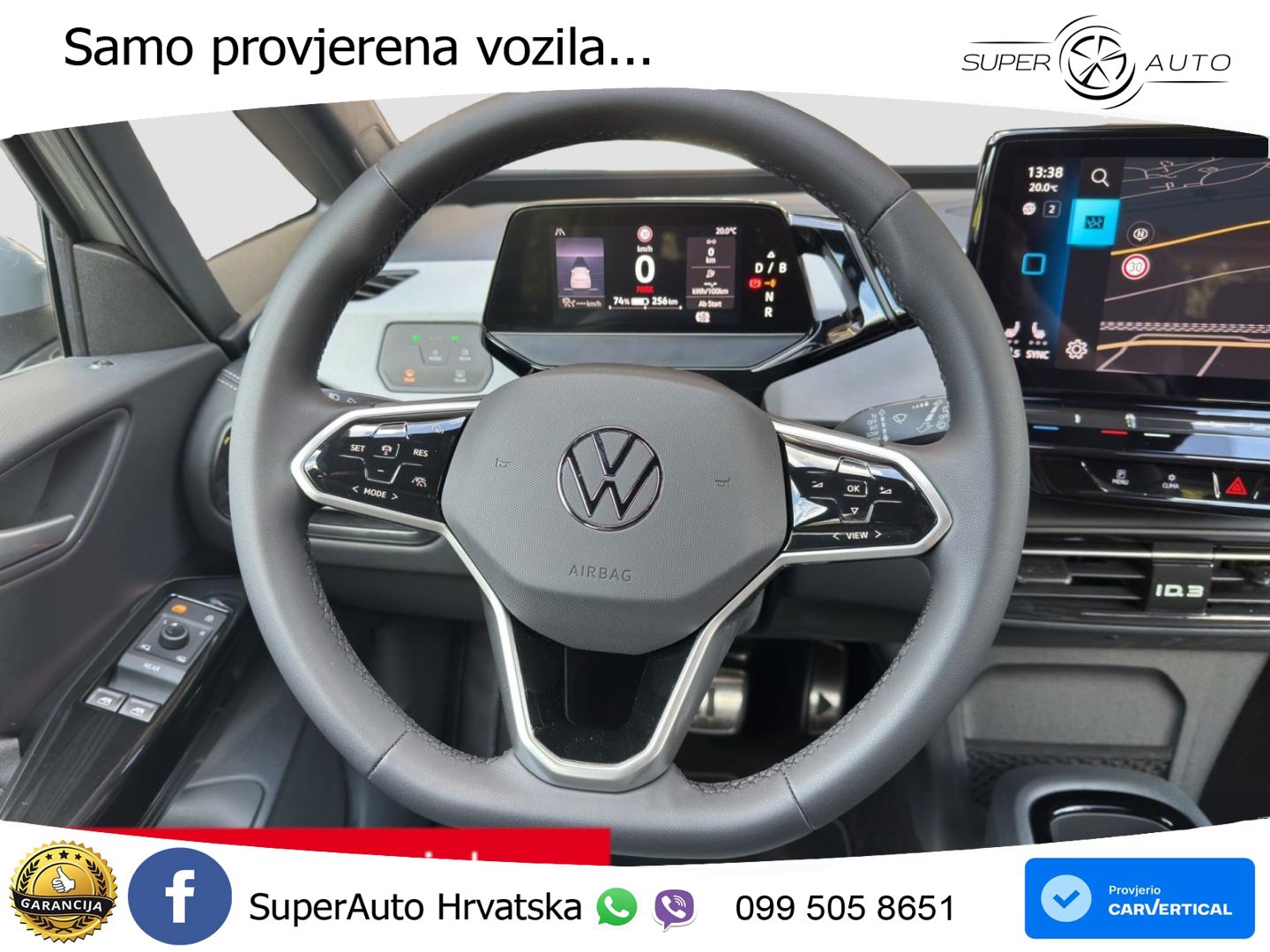 Volkswagen ID.3 Pro 62 kWh (204 KS) LED+GR SJED+ACC