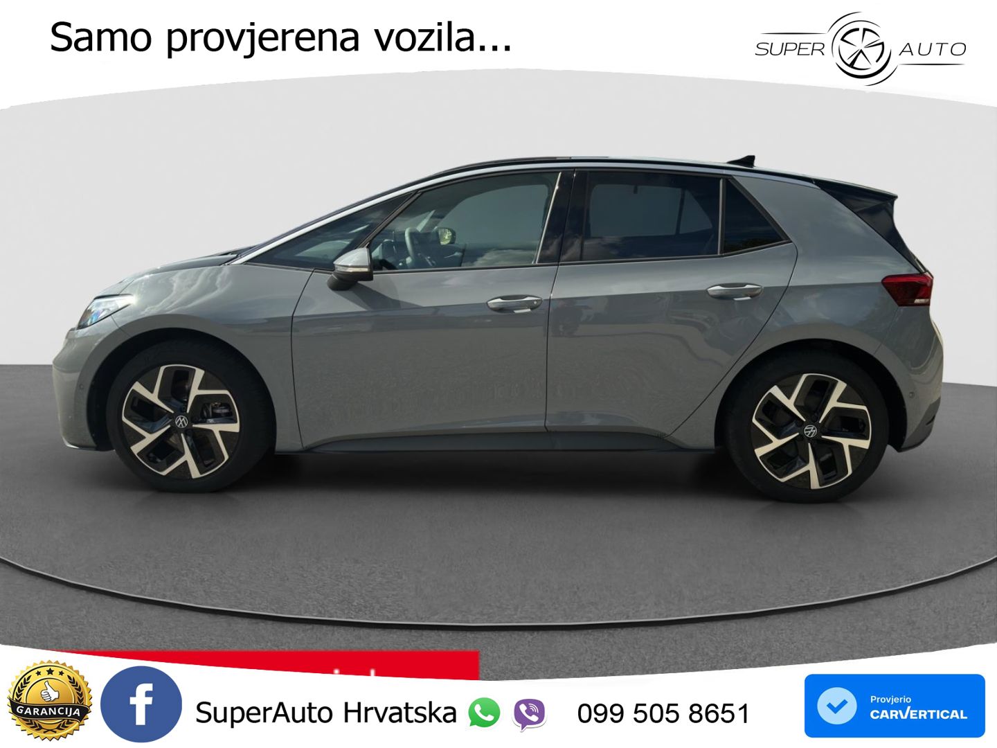 Volkswagen ID.3 Pro 62 kWh (204 KS) LED+GR SJED+ACC