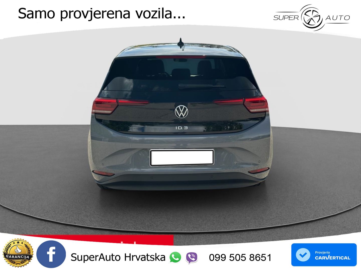 Volkswagen ID.3 Pro 62 kWh (204 KS) LED+GR SJED+ACC