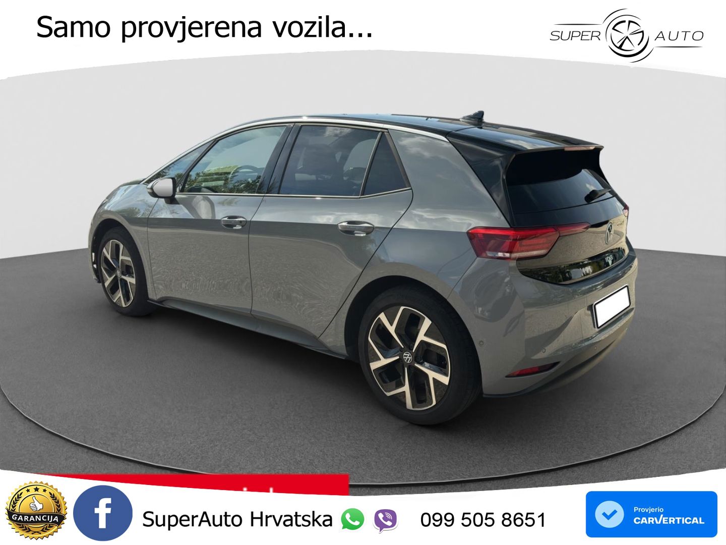 Volkswagen ID.3 Pro 62 kWh (204 KS) LED+GR SJED+ACC