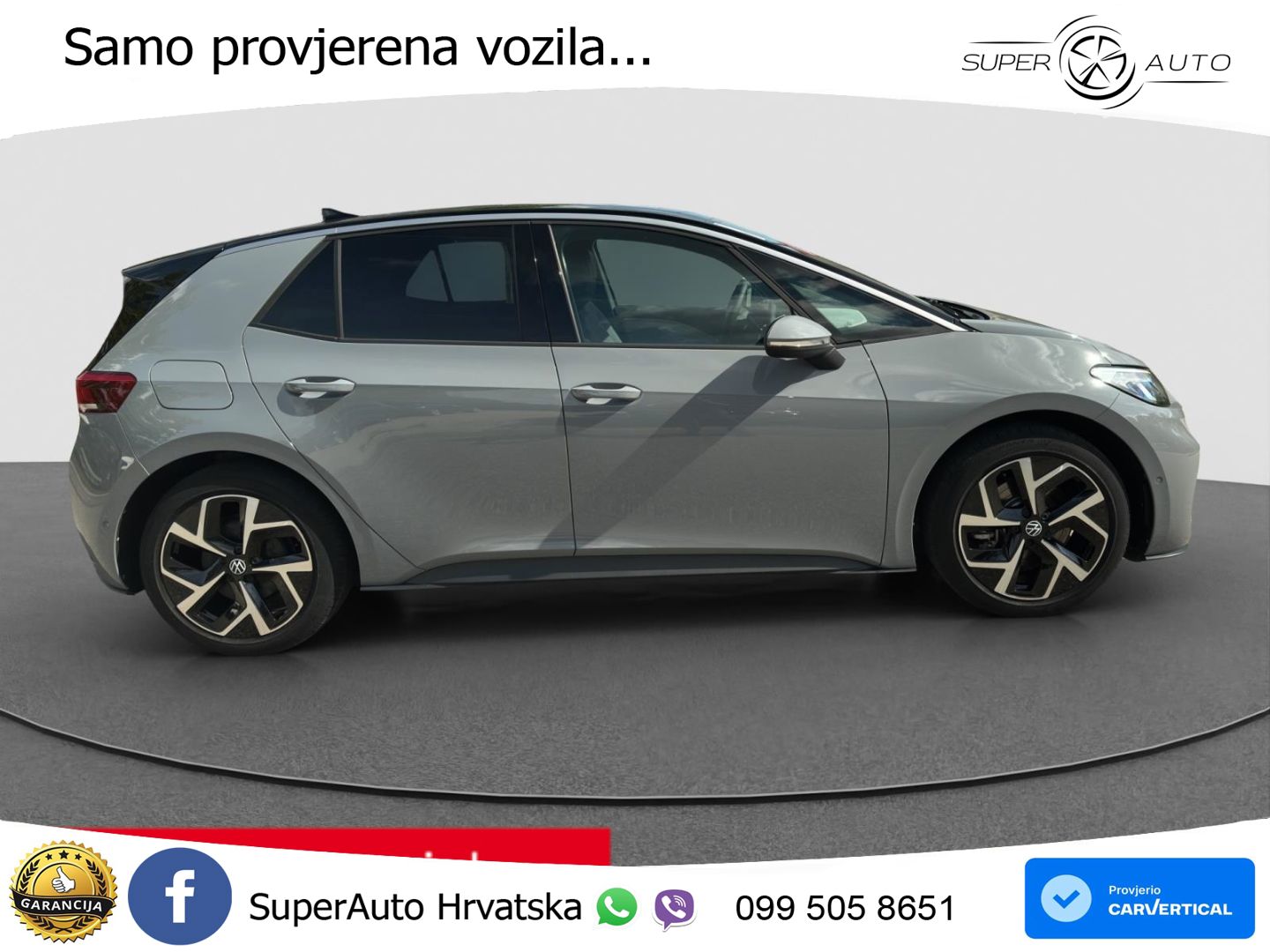 Volkswagen ID.3 Pro 62 kWh (204 KS) LED+GR SJED+ACC