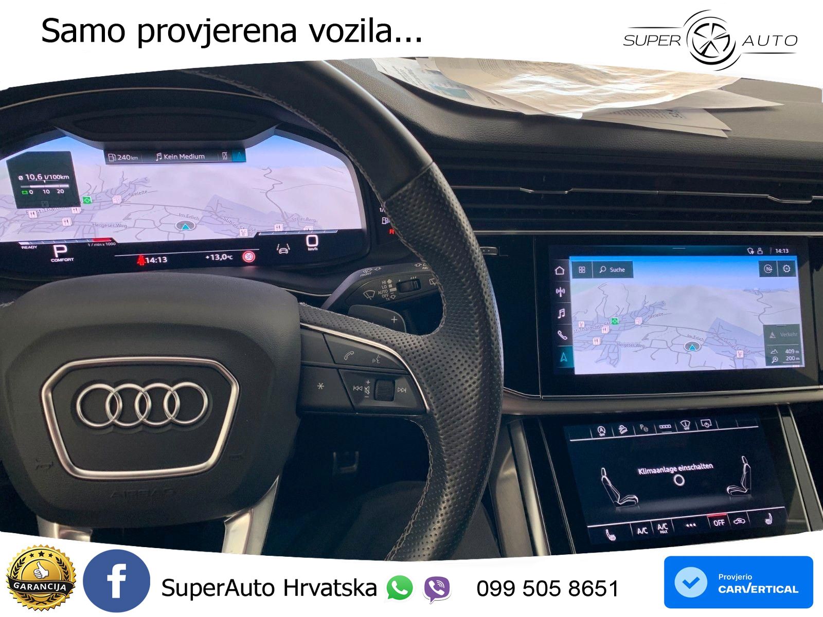 Audi Q8 55 TFSI V6 (340 KS) quattro Tiptronic