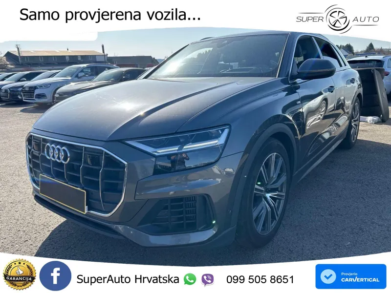 Audi Q8 55 TFSI V6 (340 KS) quattro Tiptronic S line LED+GR SJED+ACC
