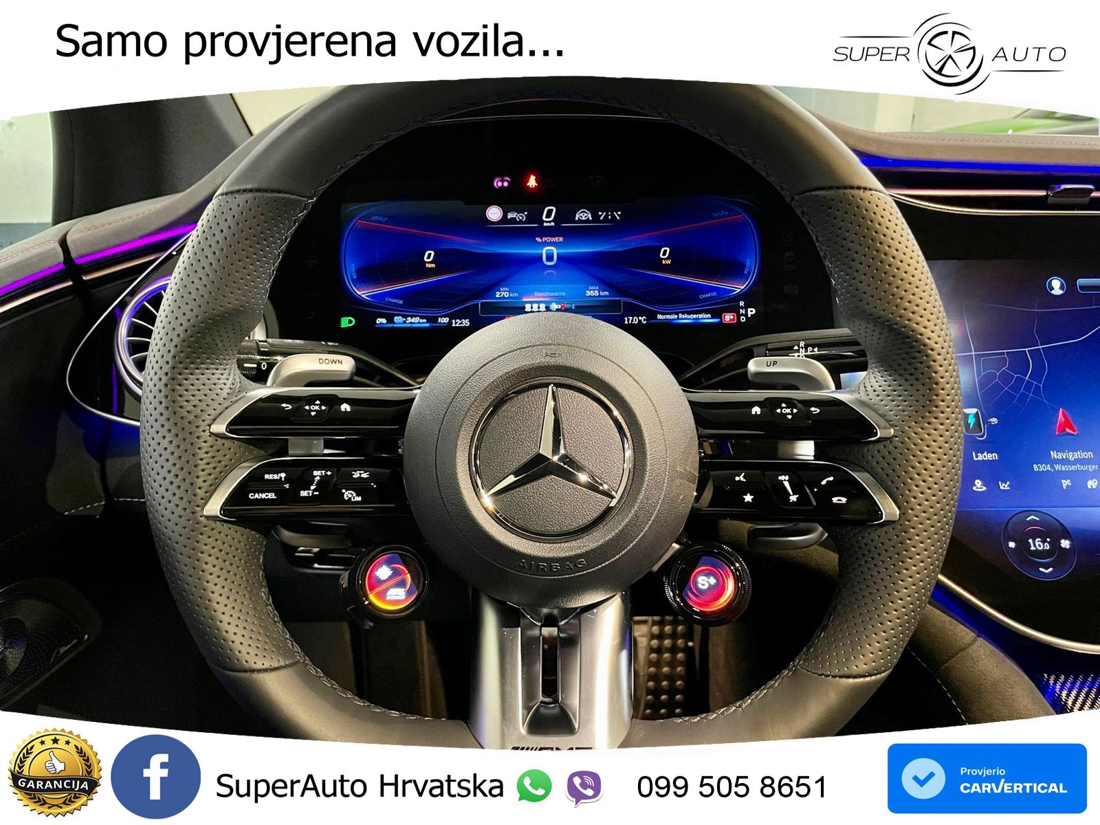 Mercedes EQE AMG 43 100 kWh (476 KS) 4MATIC LED+GR SJED+ACC
