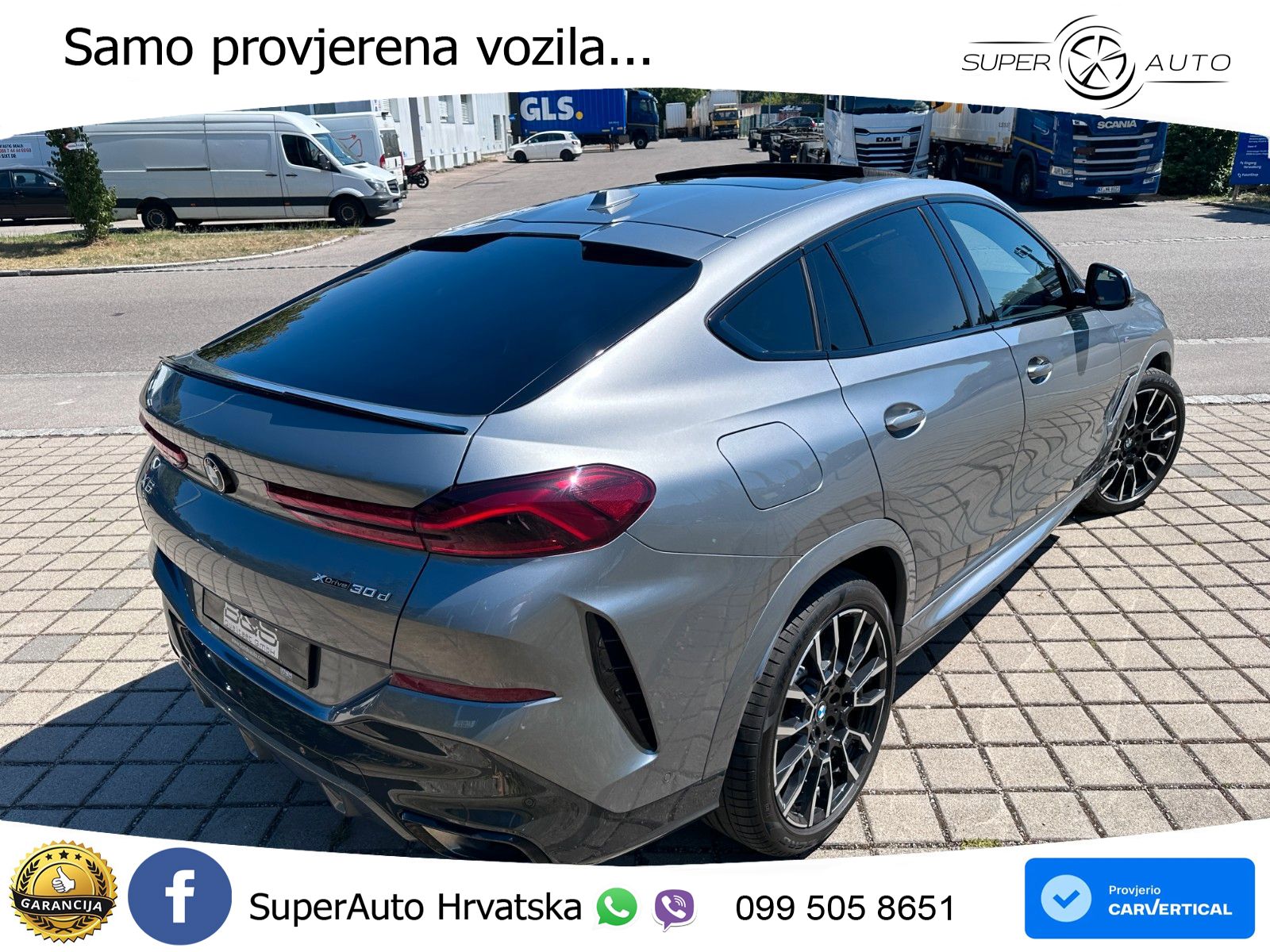 BMW X6 30d (298 KS) xDrive Steptronic M Sport LED+GR SJED+ACC