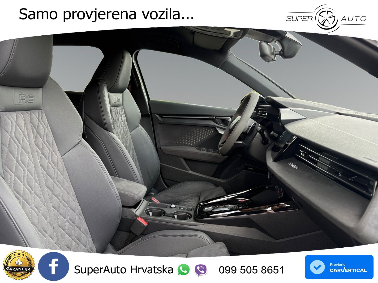 Audi RS3 Sedan 2.5 TFSI (400 KS) quattro S tronic LED+GR SJED+ACC