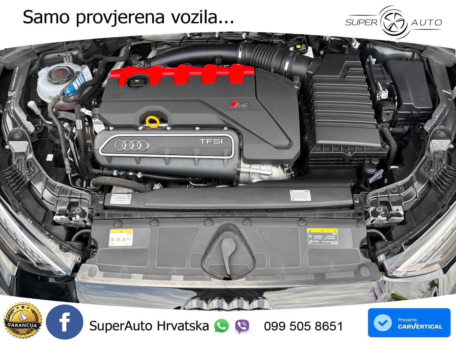 Audi RS3 Sedan 2.5 TFSI (400 KS) quattro S tronic LED+GR SJED+ACC