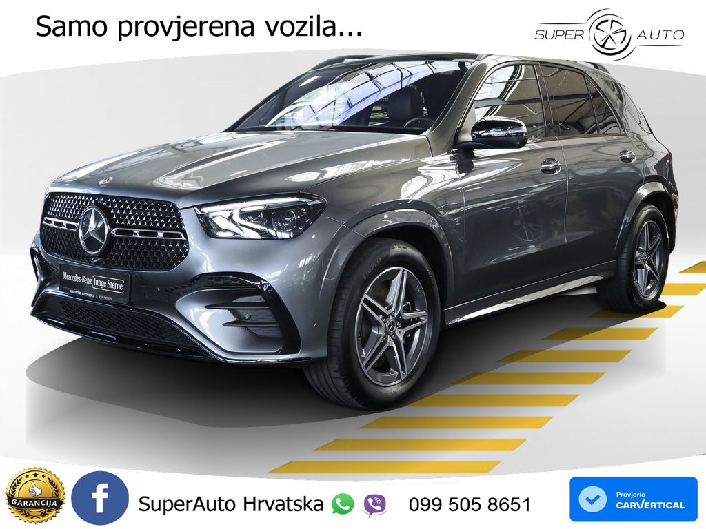 Mercedes GLE 450d (367 KS) EQ Boost 4MATIC 9G-TRONIC AMG LED+GR SJED+ACC