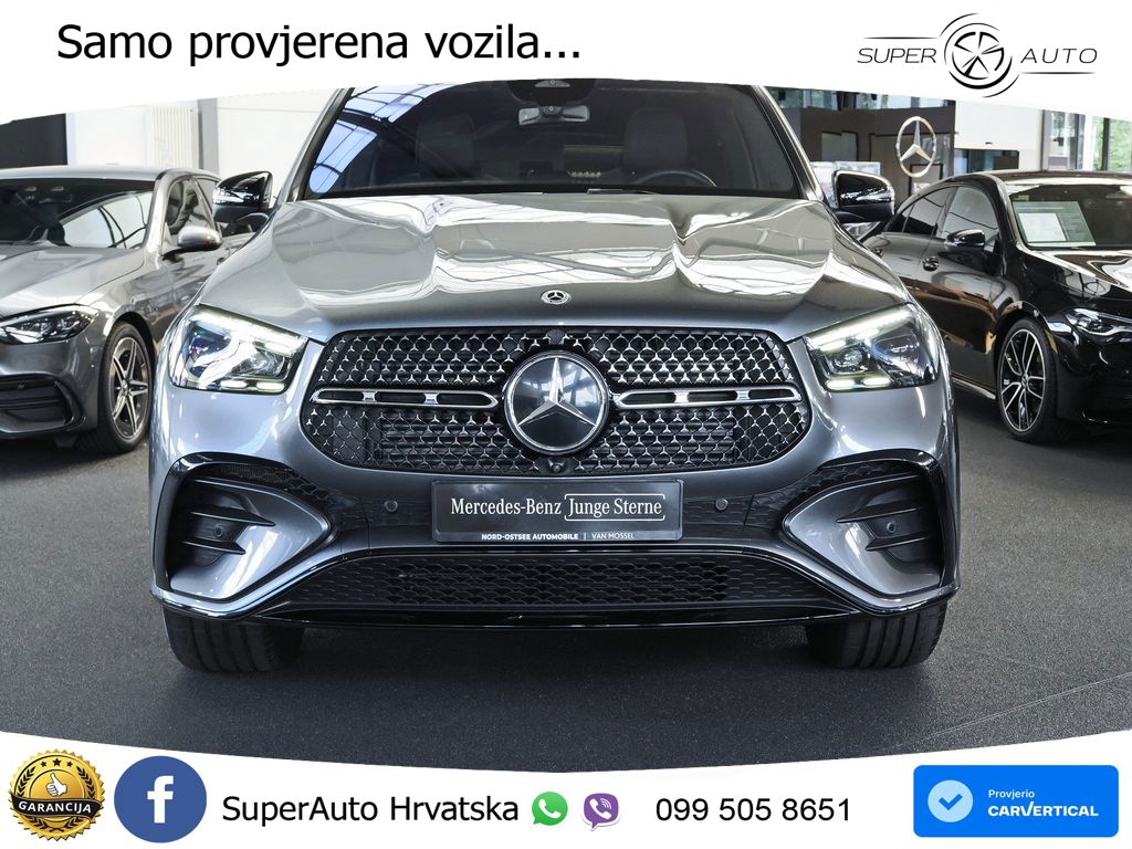 Mercedes GLE 450d (367 KS) EQ Boost 4MATIC 9G-TRONIC AMG LED+GR SJED+ACC