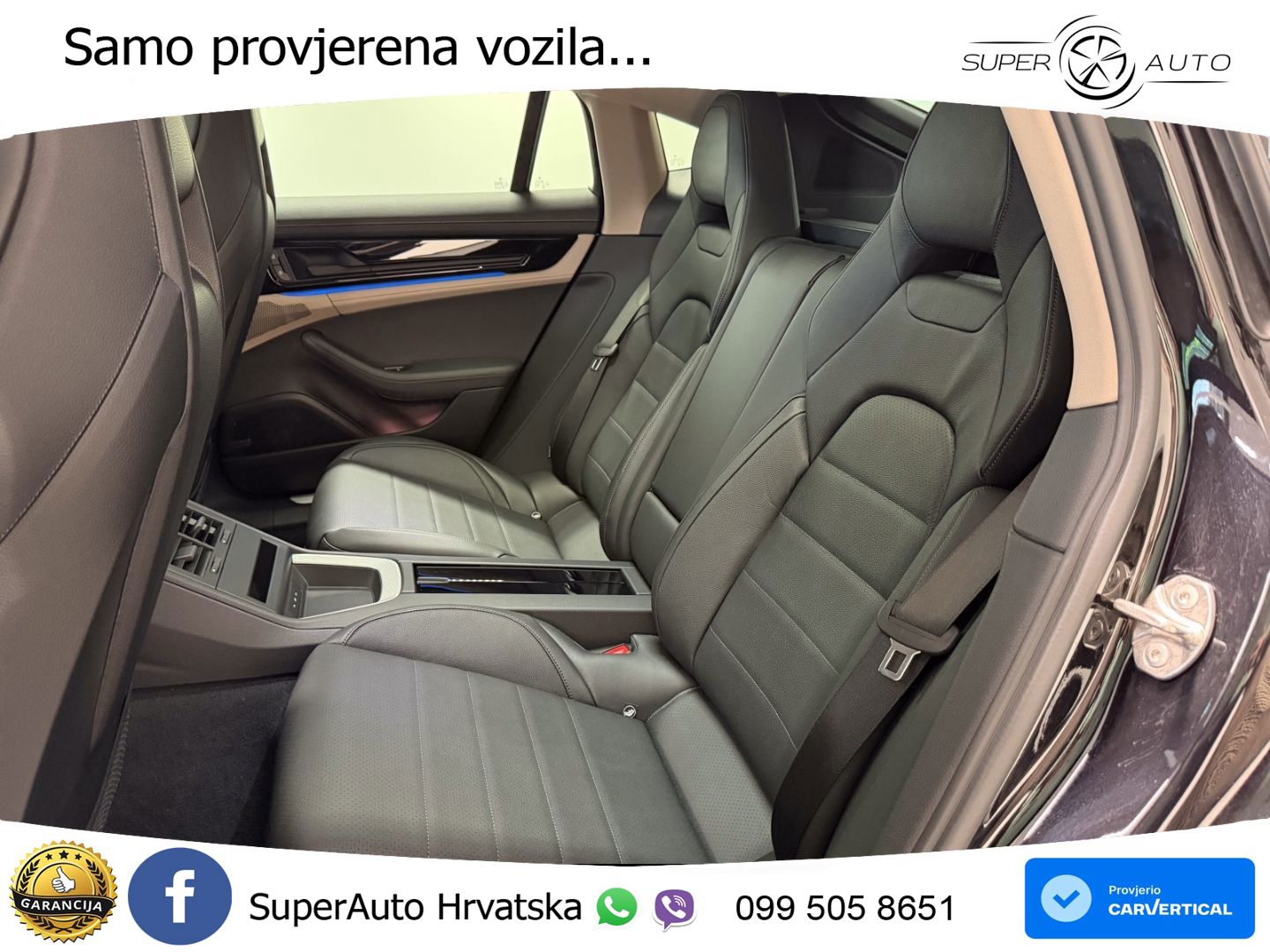 Porsche Panamera 4S 2.9 V6 (544 KS) E-Hybrid PDK ZRAČNI+ACC+GR SJED+KAM+PANO