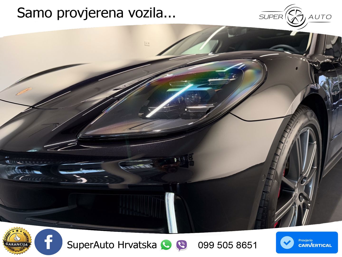 Porsche Panamera 4S 2.9 V6 (544 KS) E-Hybrid PDK ZRAČNI+ACC+GR SJED+KAM+PANO