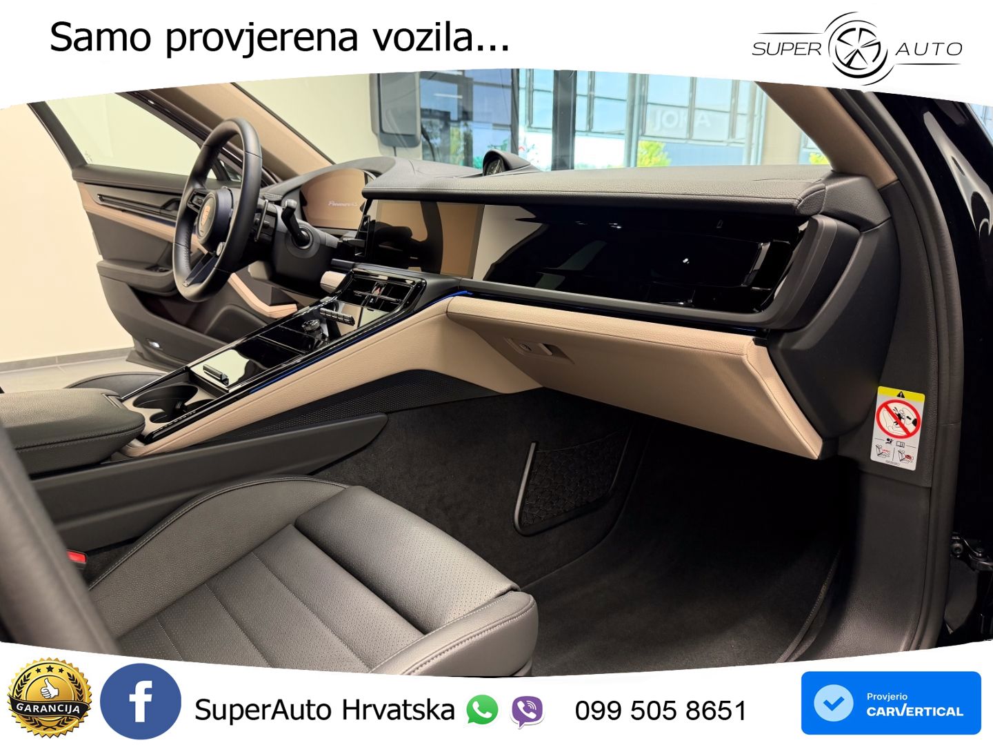 Porsche Panamera 4S 2.9 V6 (544 KS) E-Hybrid PDK ZRAČNI+ACC+GR SJED+KAM+PANO