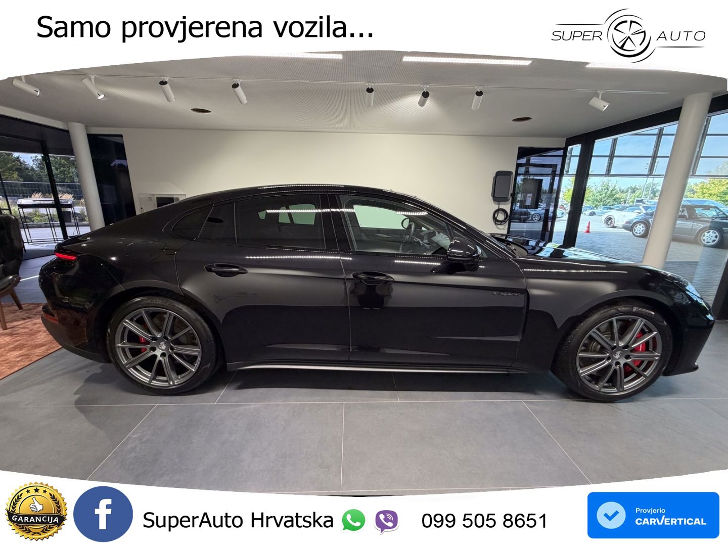 Porsche Panamera 4S 2.9 V6 (544 KS) E-Hybrid PDK ZRAČNI+ACC+GR SJED+KAM+PANO
