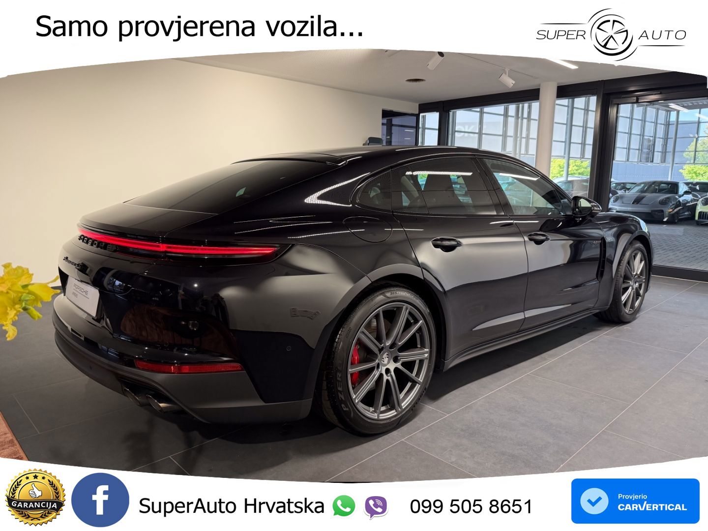 Porsche Panamera 4S 2.9 V6 (544 KS) E-Hybrid PDK ZRAČNI+ACC+GR SJED+KAM+PANO