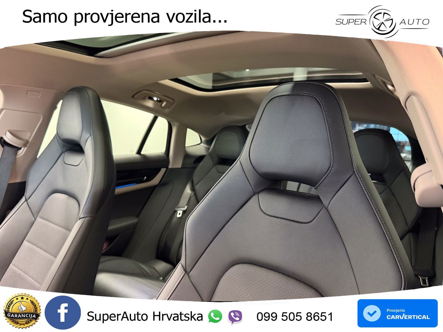Porsche Panamera 4S 2.9 V6 (544 KS) E-Hybrid PDK ZRAČNI+ACC+GR SJED+KAM+PANO