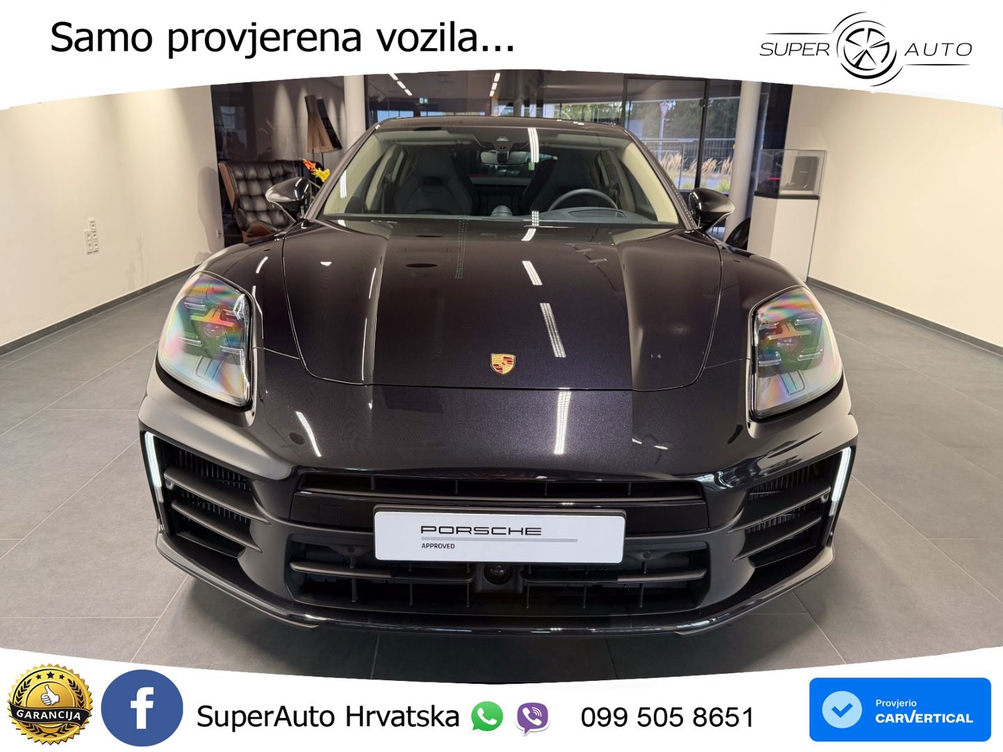 Porsche Panamera 4S 2.9 V6 (544 KS) E-Hybrid PDK ZRAČNI+ACC+GR SJED+KAM+PANO