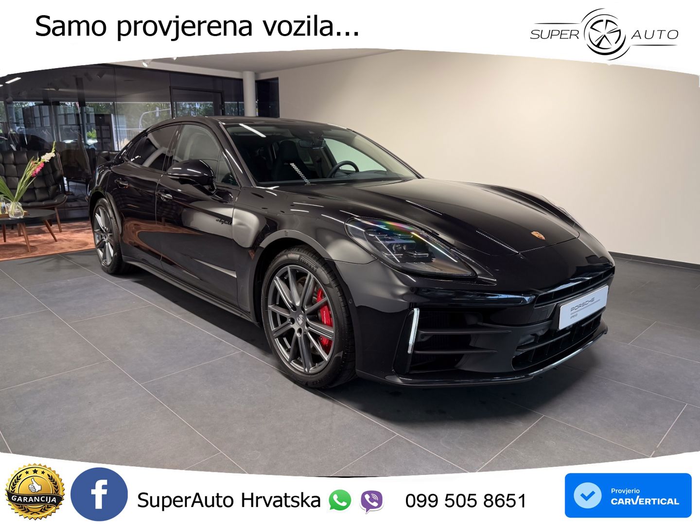 Porsche Panamera 4S 2.9 V6 (544 KS) E-Hybrid PDK ZRAČNI+ACC+GR SJED+KAM+PANO