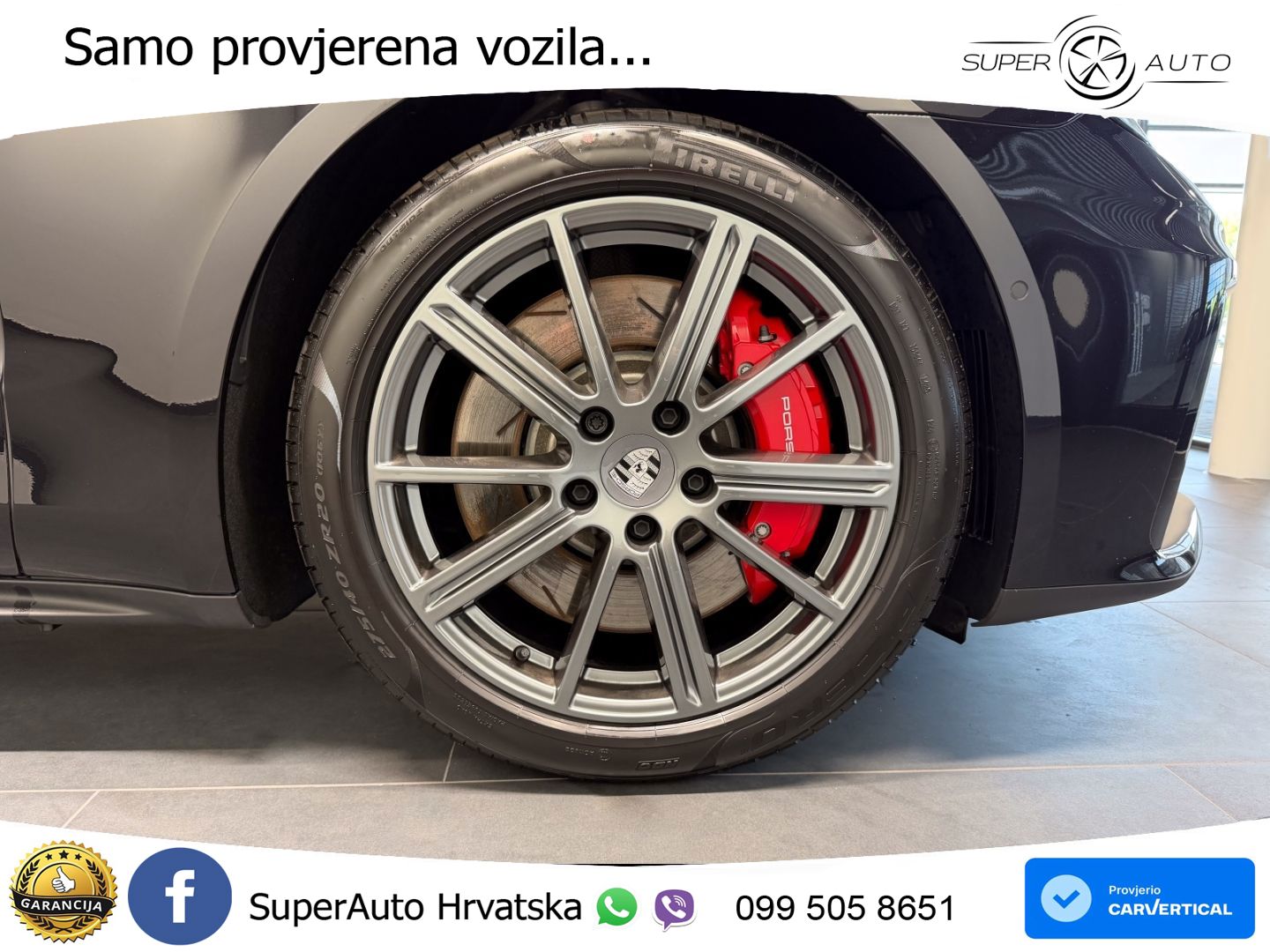 Porsche Panamera 4S 2.9 V6 (544 KS) E-Hybrid PDK ZRAČNI+ACC+GR SJED+KAM+PANO