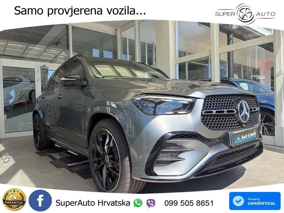 Mercedes GLE 450d (367 KS) EQ Boost 4MATIC 9G-TRONIC AMG LED+GR SJED+ACC