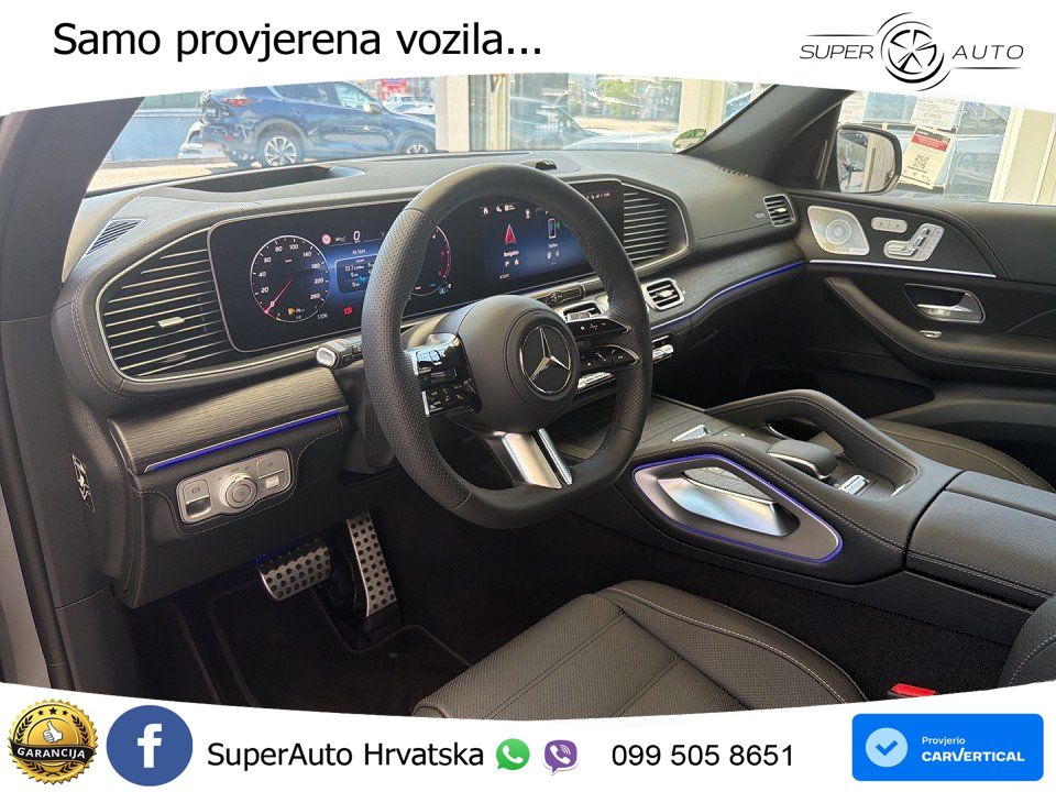 Mercedes GLE 450d (367 KS) EQ Boost 4MATIC 9G-TRONIC AMG LED+GR SJED+ACC
