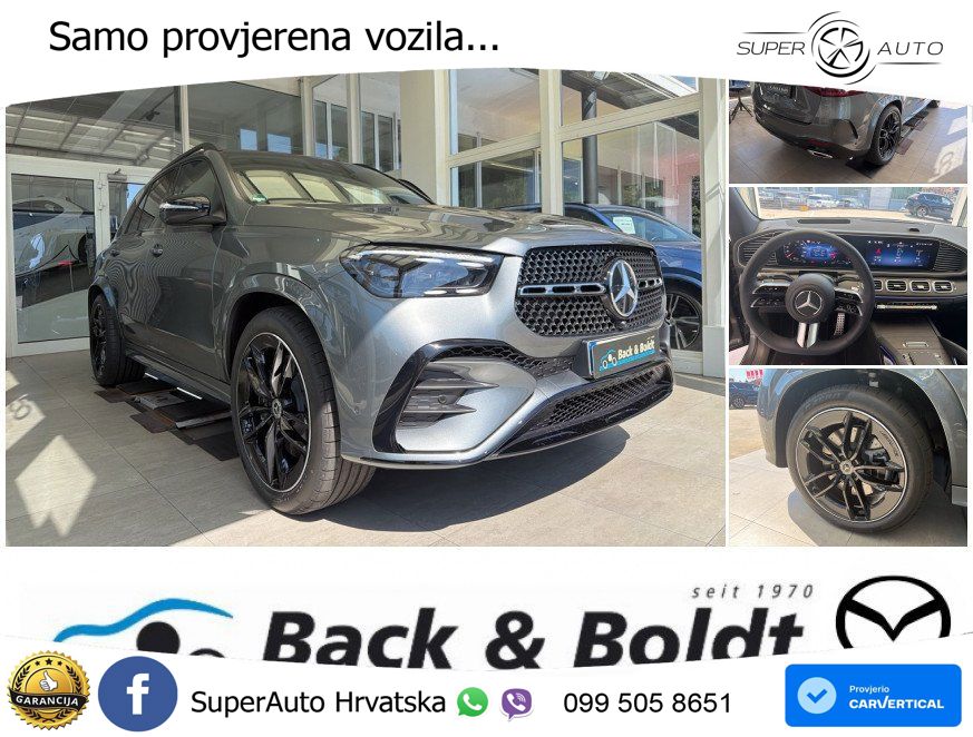 Mercedes GLE 450d (367 KS) EQ Boost 4MATIC 9G-TRONIC AMG LED+GR SJED+ACC