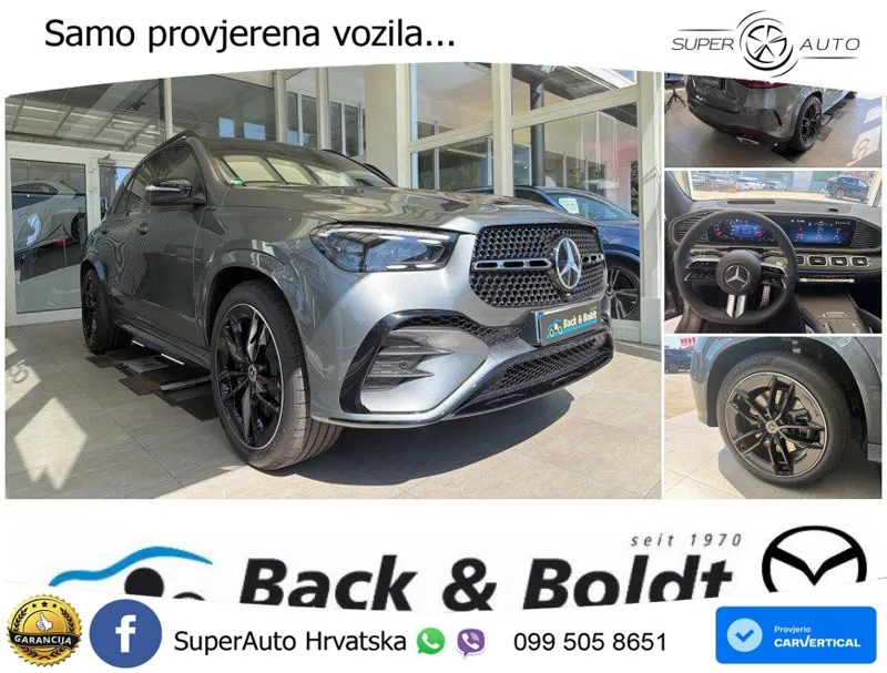 Mercedes GLE 450d (367 KS) EQ Boost 4MATIC 9G-TRONIC AMG LED+GR SJED+ACC
