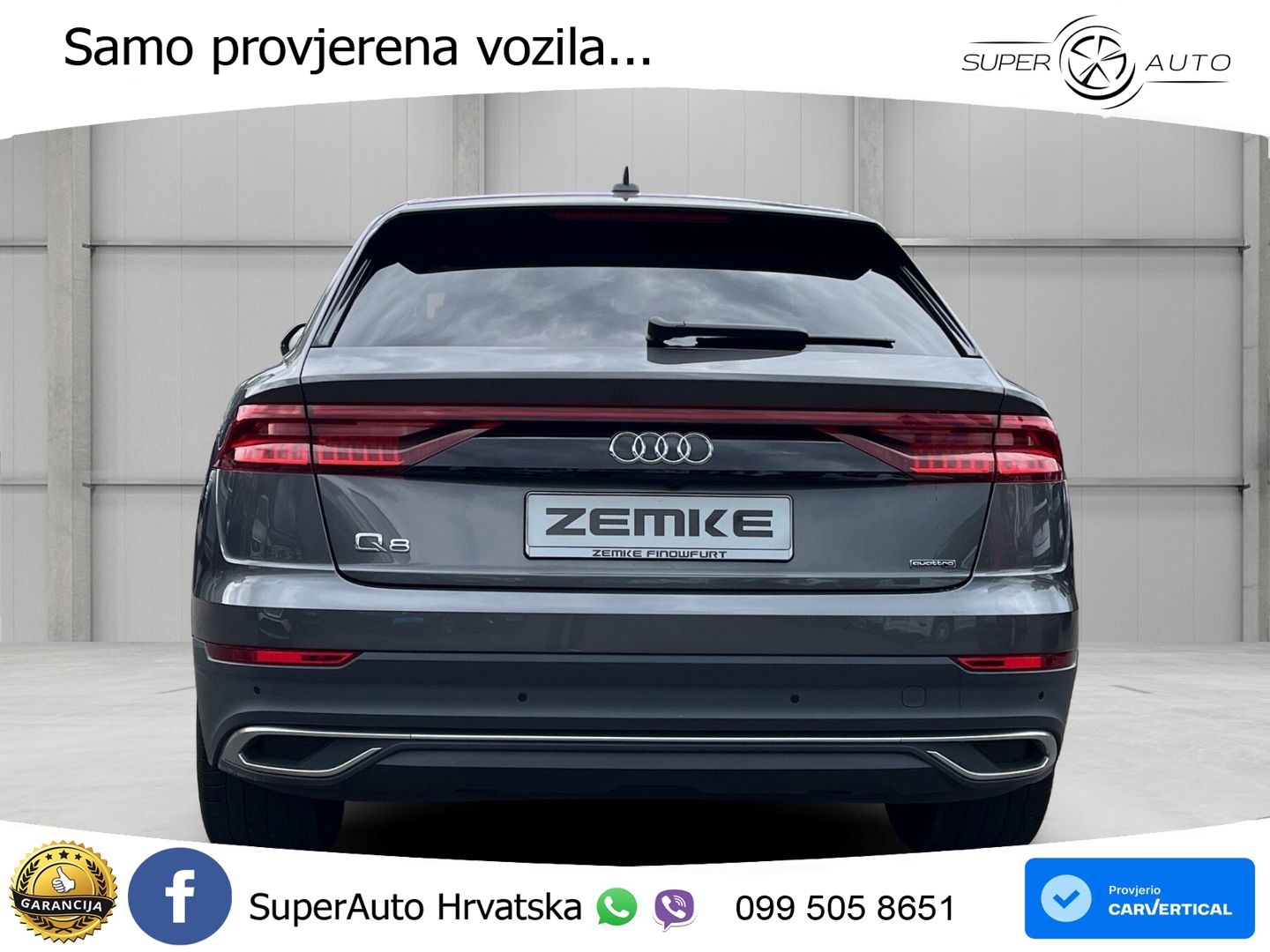 Audi Q8 50 TDI V6 (286 KS) quattro Tiptronic
