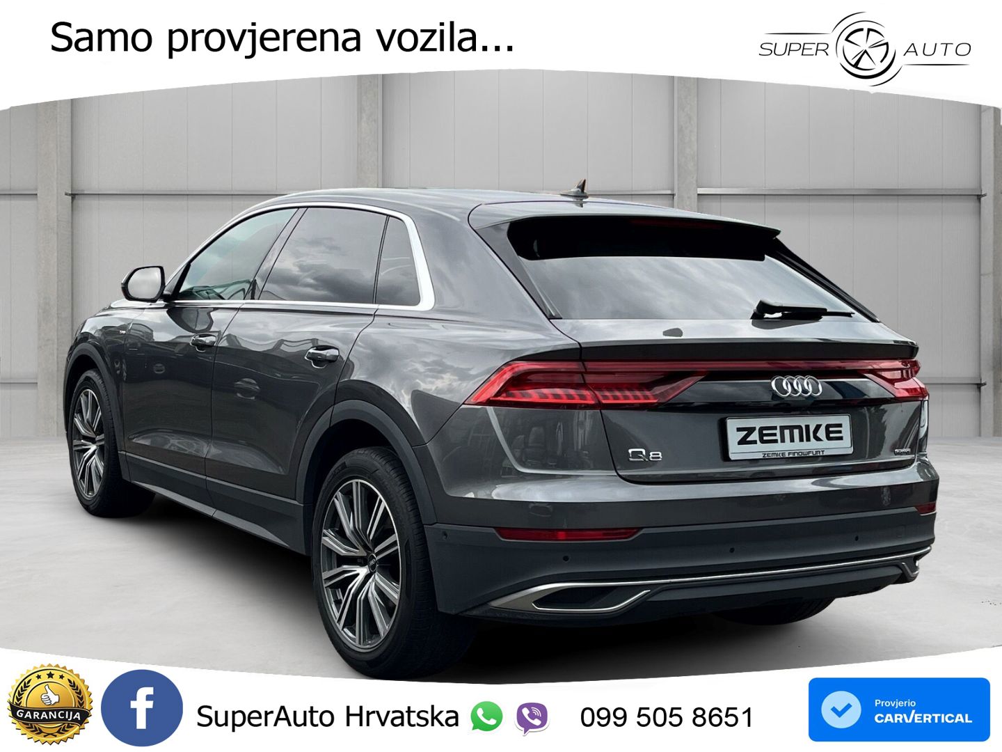 Audi Q8 50 TDI V6 (286 KS) quattro Tiptronic