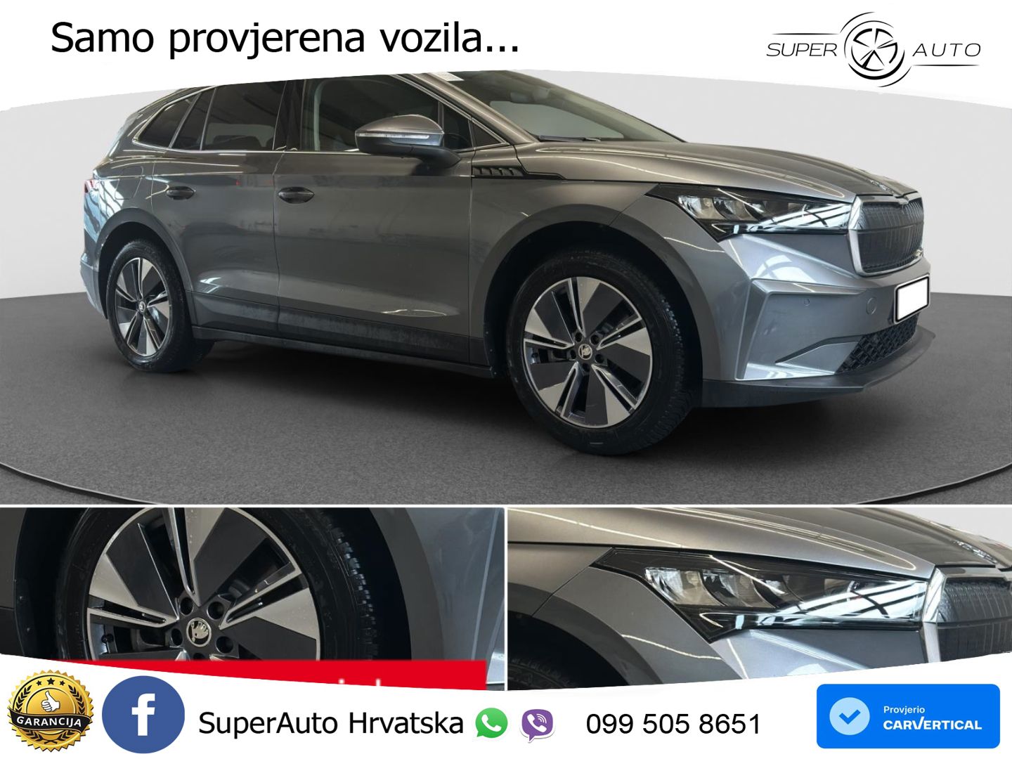 Škoda Enyaq iV 85x 82 kWh (286 KS) AWD