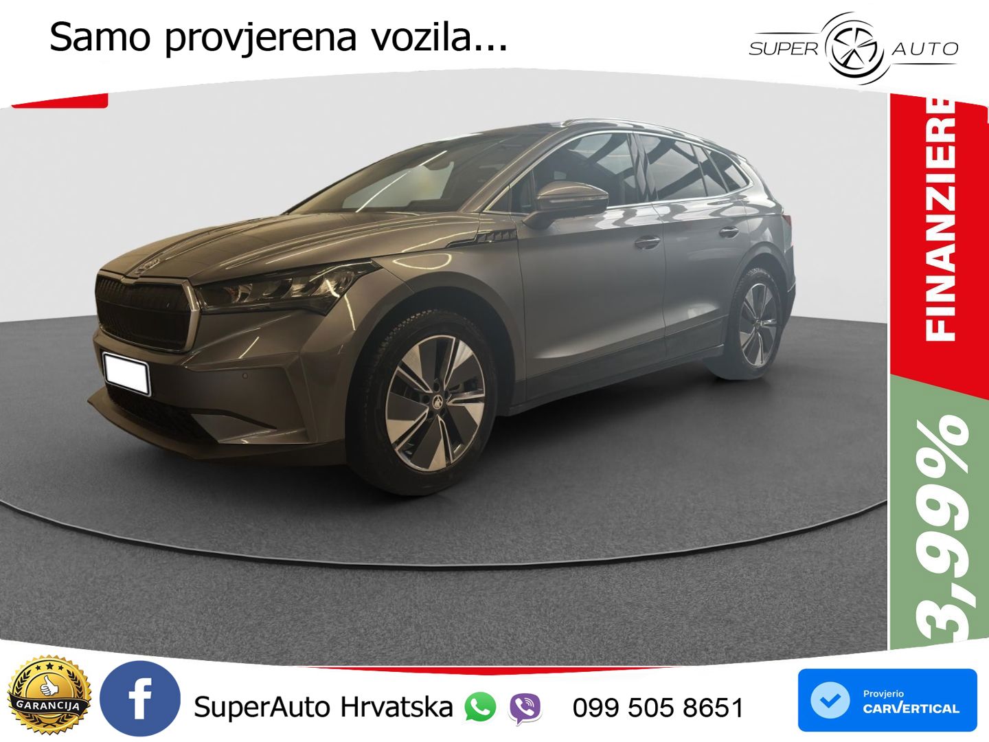 Škoda Enyaq iV 85x 82 kWh (286 KS) AWD