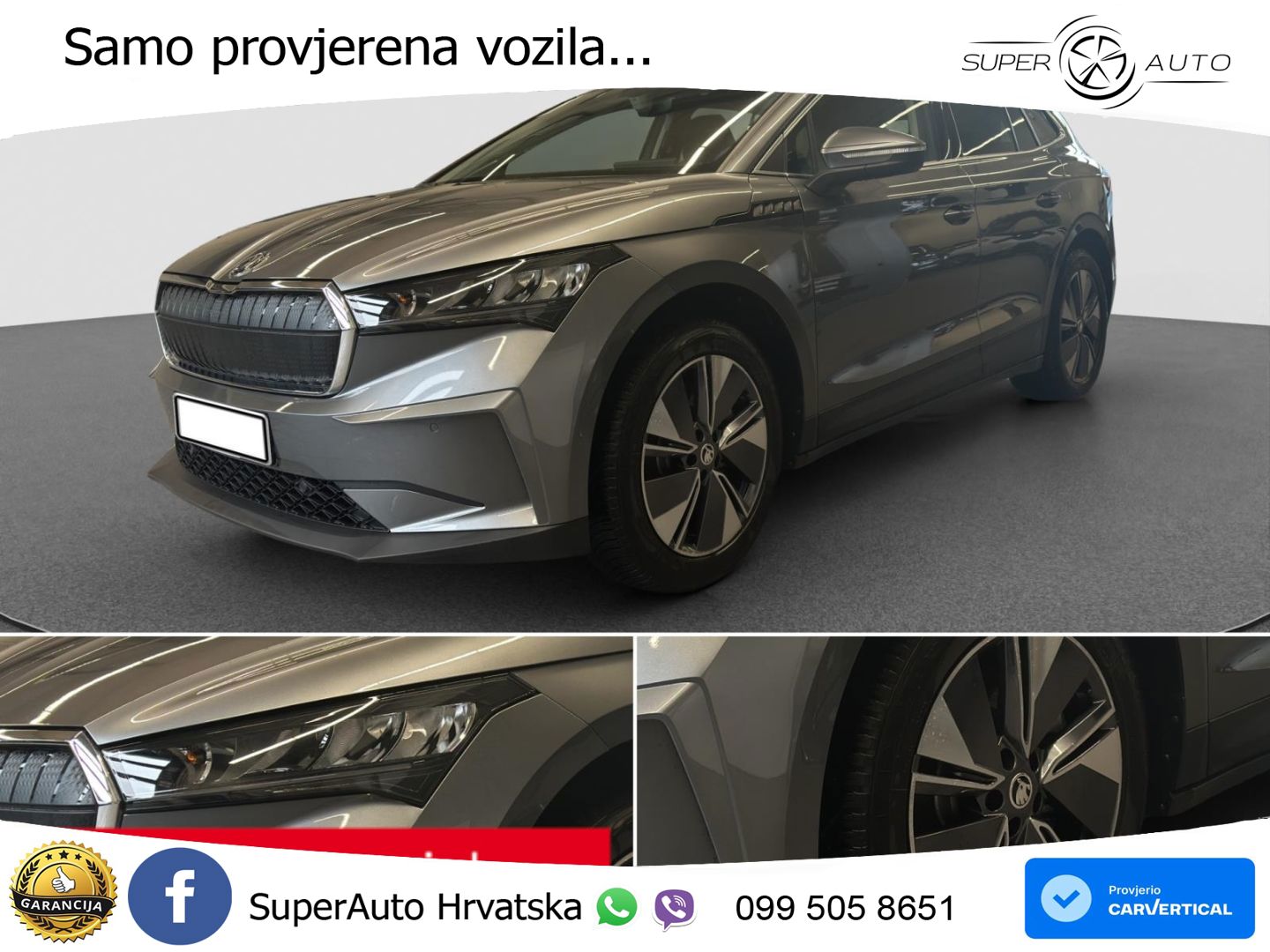 Škoda Enyaq iV 85x 82 kWh (286 KS) AWD