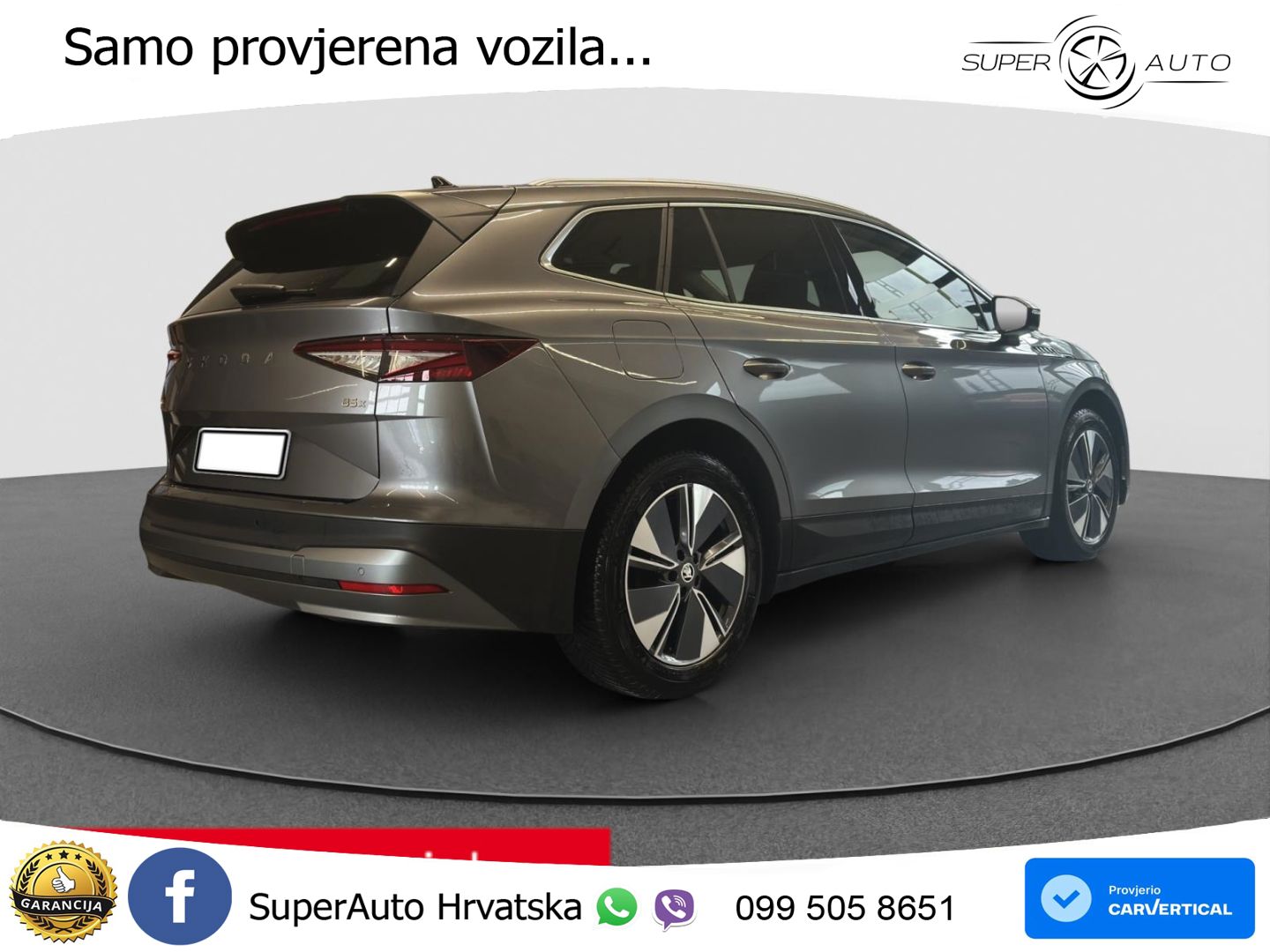 Škoda Enyaq iV 85x 82 kWh (286 KS) AWD