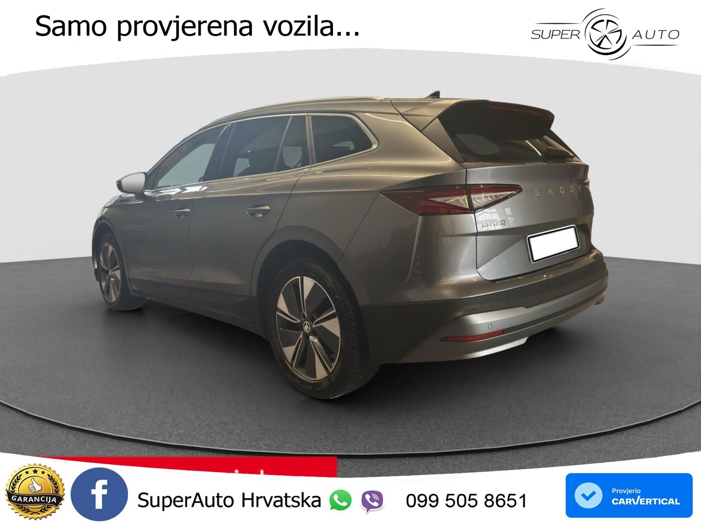 Škoda Enyaq iV 85x 82 kWh (286 KS) AWD