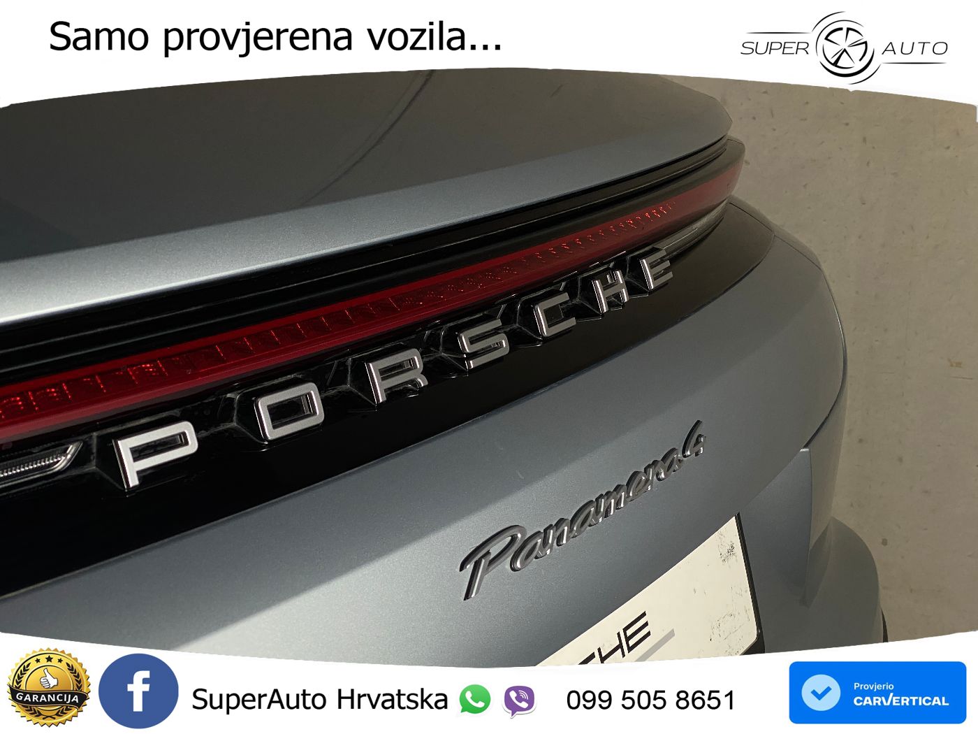 Porsche Panamera 4 2.9 V6 (470 KS) E-Hybrid PDK ACC+HEAD+4xGR SJED+360+PANO