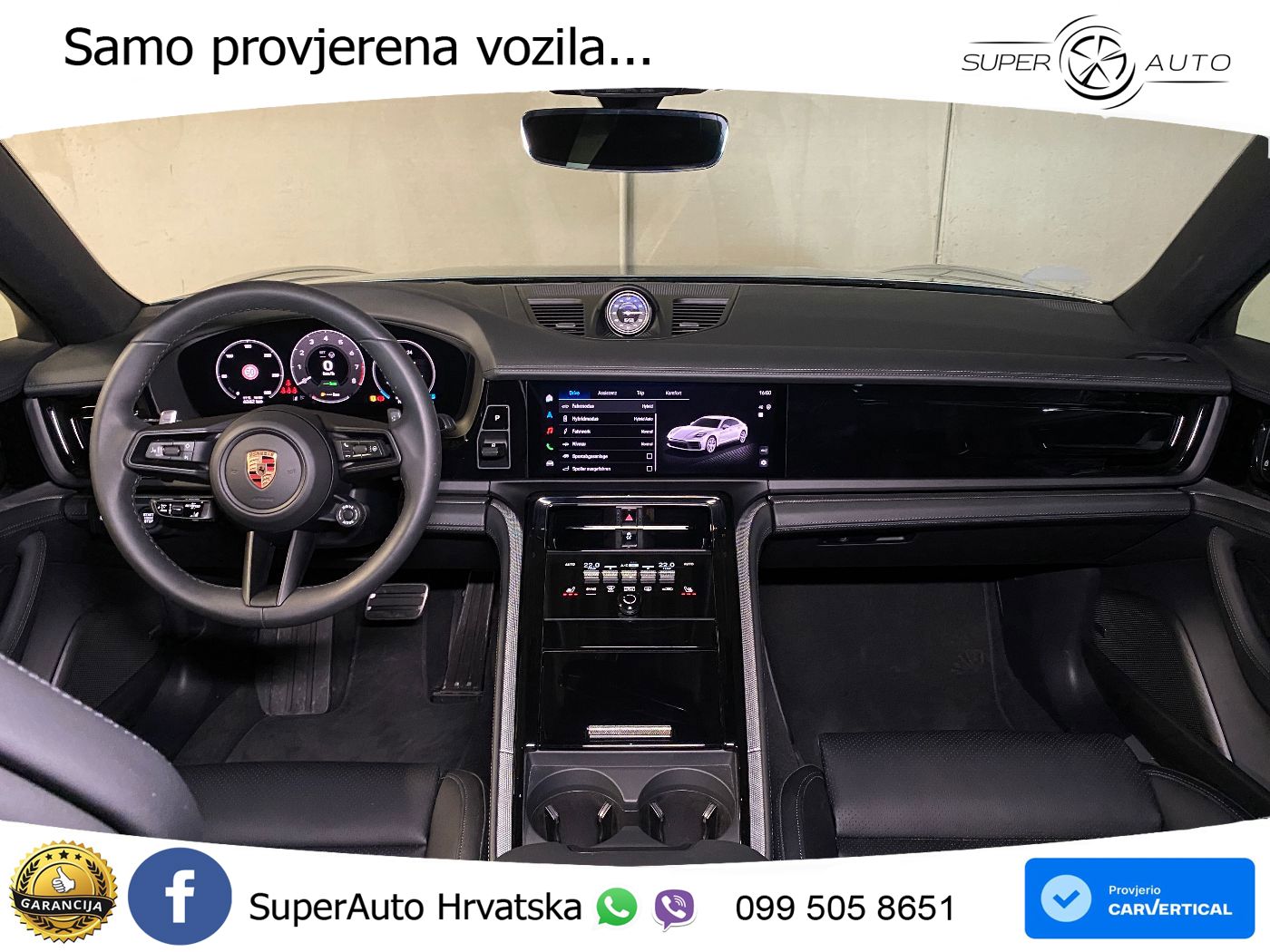 Porsche Panamera 4 2.9 V6 (470 KS) E-Hybrid PDK ACC+HEAD+4xGR SJED+360+PANO