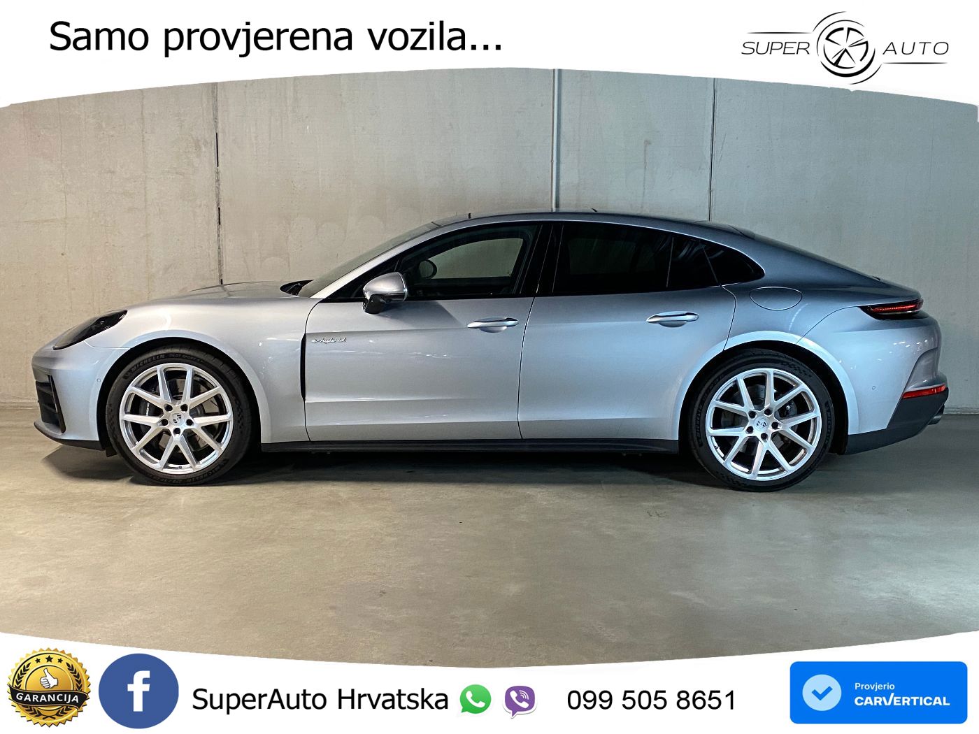 Porsche Panamera 4 2.9 V6 (470 KS) E-Hybrid PDK ACC+HEAD+4xGR SJED+360+PANO