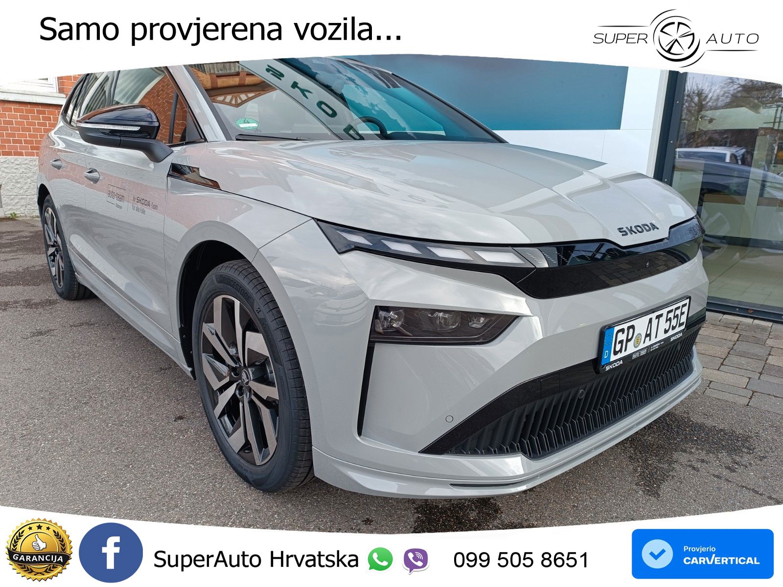 Škoda Enyaq 85 82 kWh (286 KS) SportLine LED+GR SJED+ACC