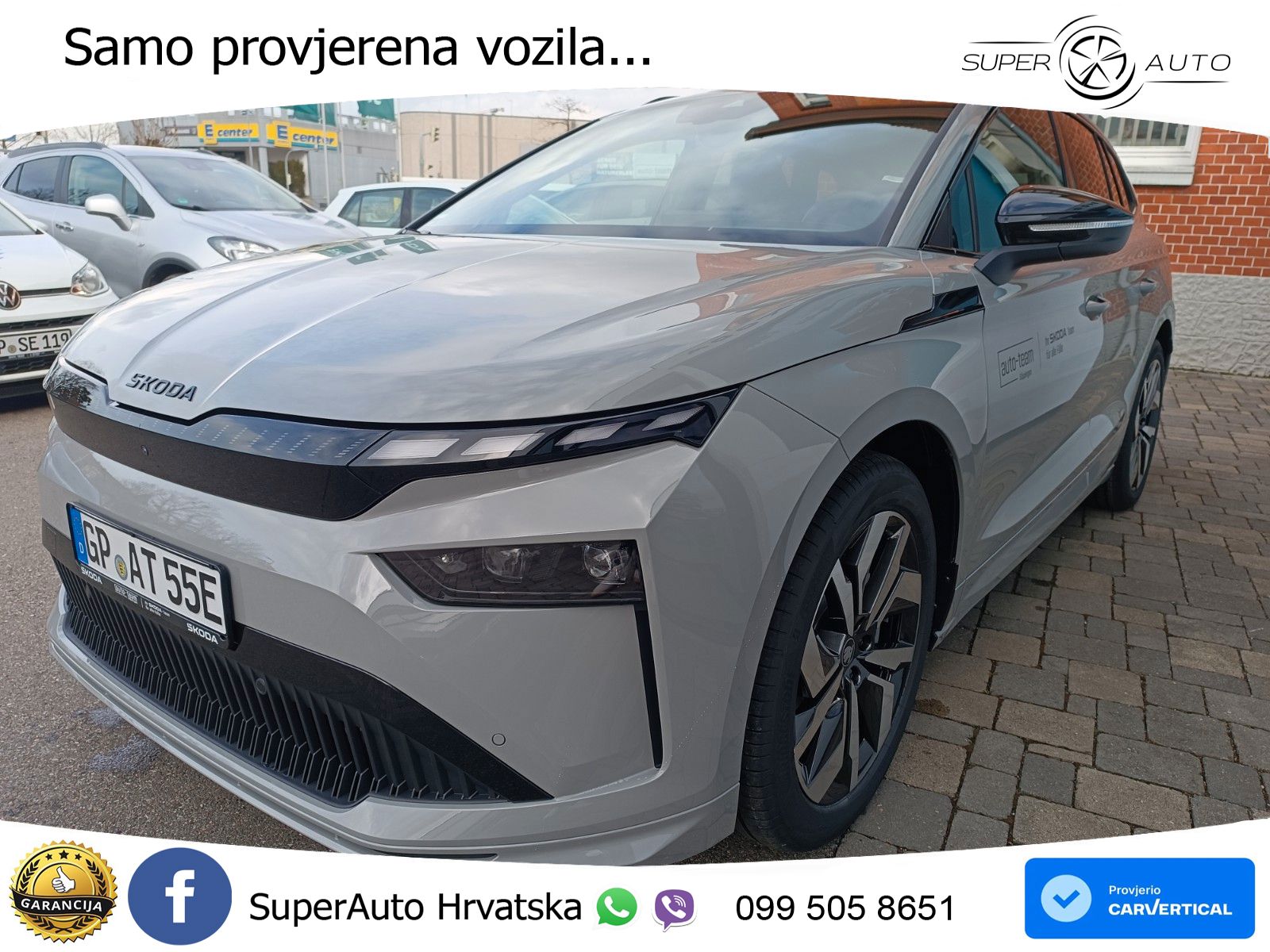 Škoda Enyaq 85 82 kWh (286 KS) SportLine LED+GR SJED+ACC