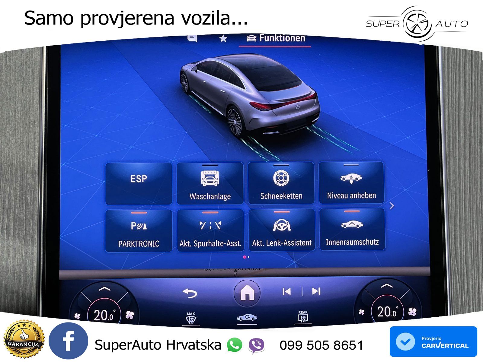 Mercedes EQE 500 100 kWh (408 KS) 4MATIC AMG ZRAČNI+ACC+GR SJED+360+PANO