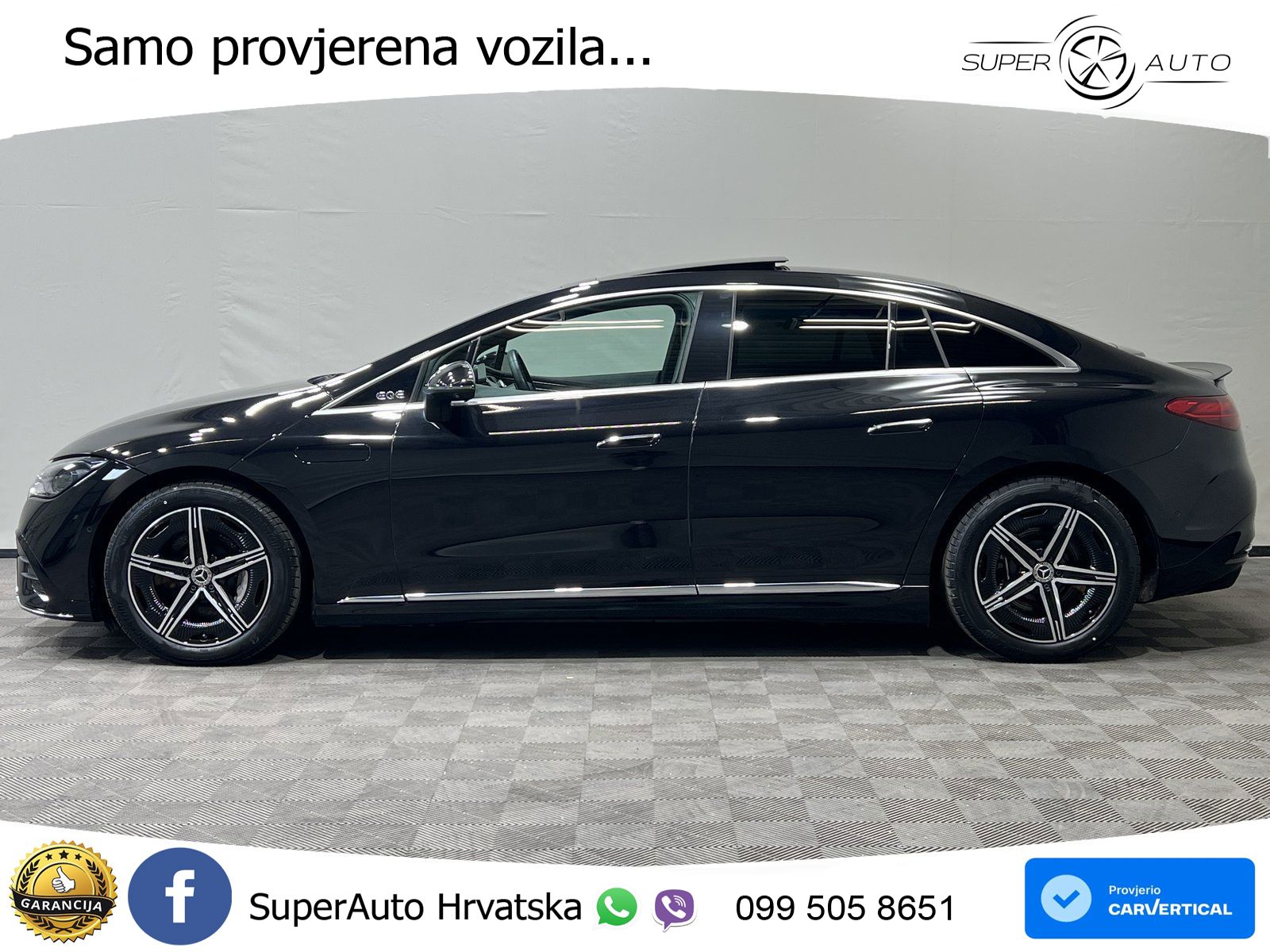 Mercedes EQE 500 100 kWh (408 KS) 4MATIC AMG ZRAČNI+ACC+GR SJED+360+PANO