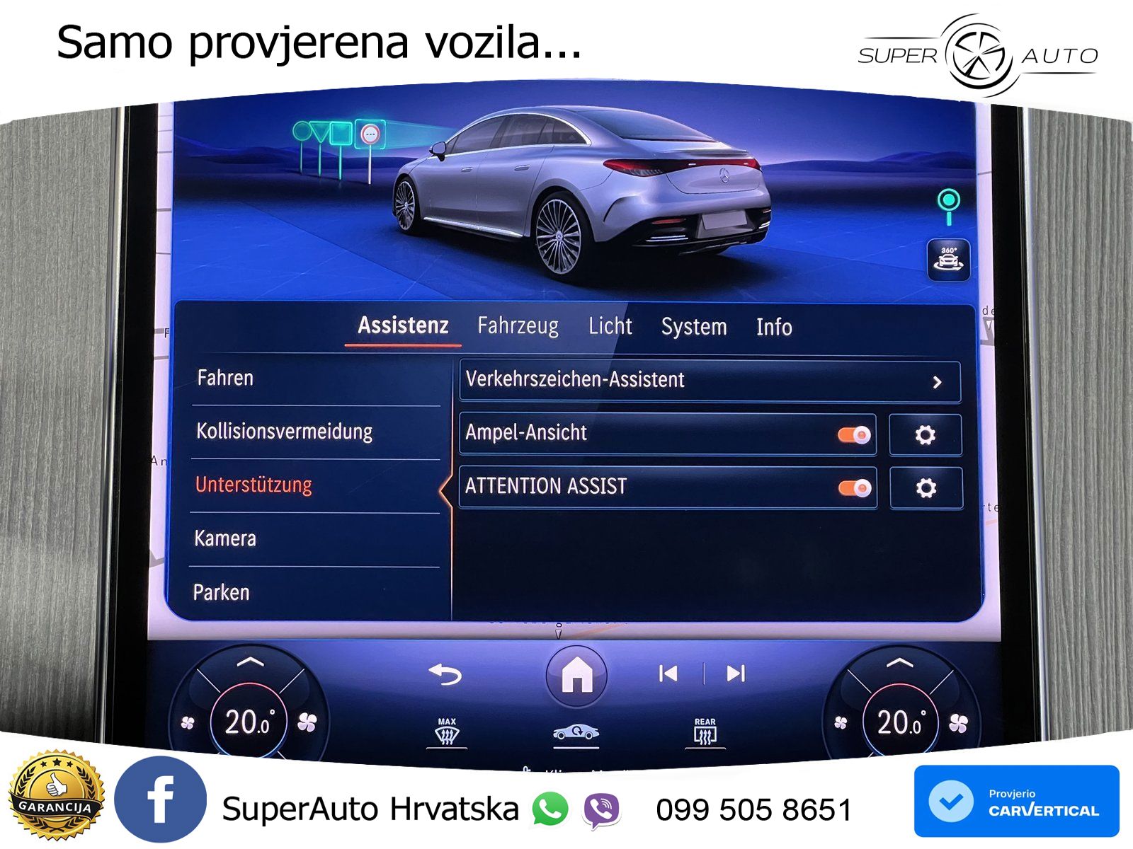 Mercedes EQE 500 100 kWh (408 KS) 4MATIC AMG ZRAČNI+ACC+GR SJED+360+PANO