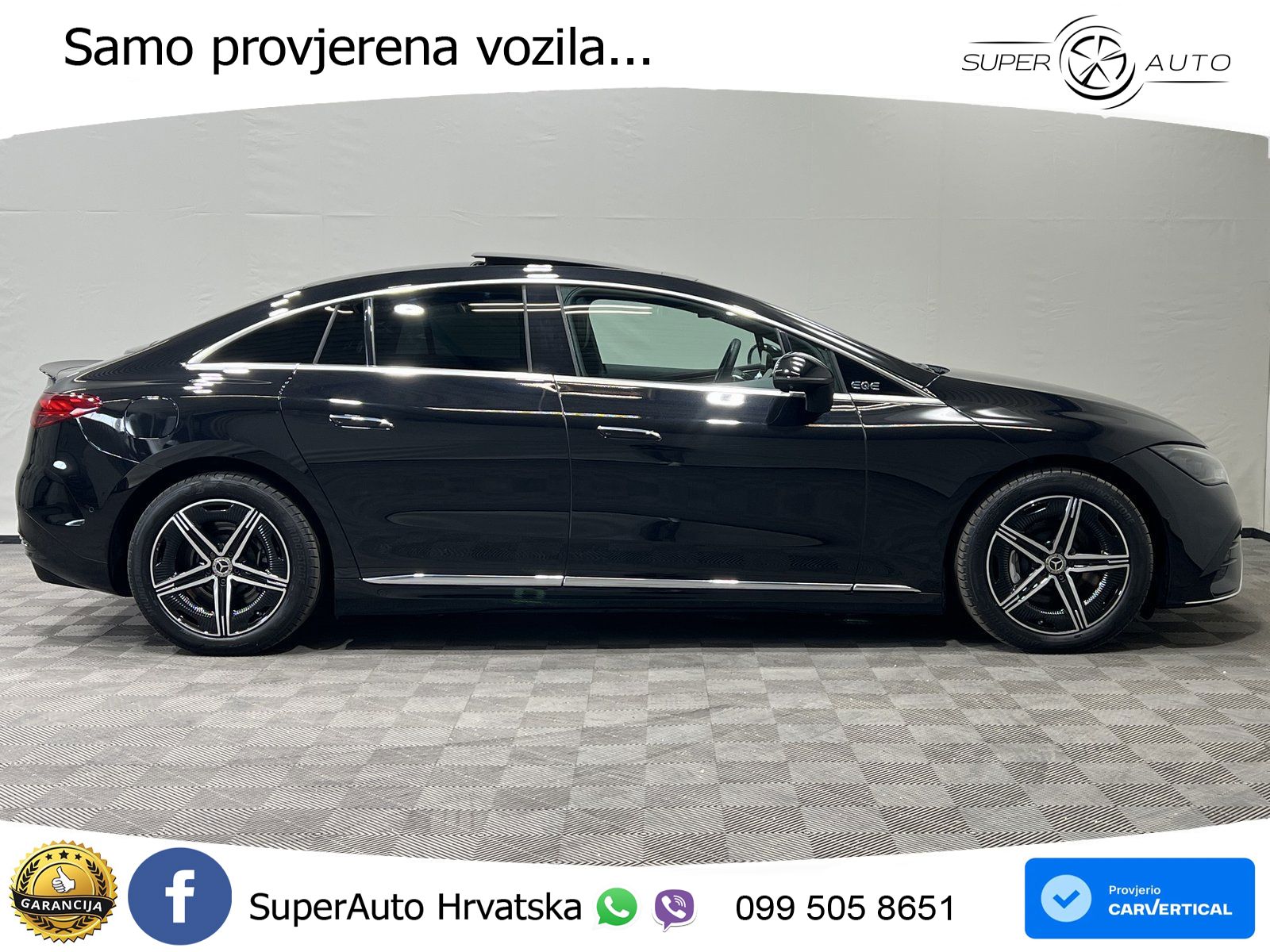 Mercedes EQE 500 100 kWh (408 KS) 4MATIC AMG ZRAČNI+ACC+GR SJED+360+PANO