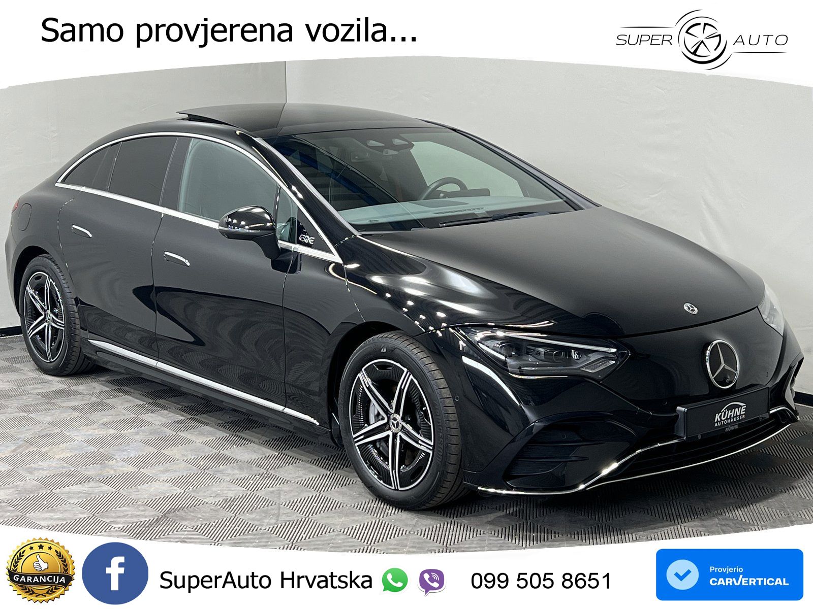 Mercedes EQE 500 100 kWh (408 KS) 4MATIC AMG ZRAČNI+ACC+GR SJED+360+PANO