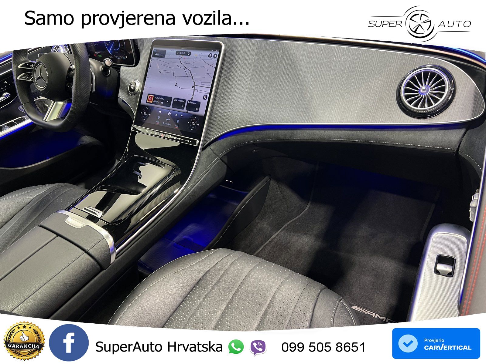 Mercedes EQE 500 100 kWh (408 KS) 4MATIC AMG ZRAČNI+ACC+GR SJED+360+PANO
