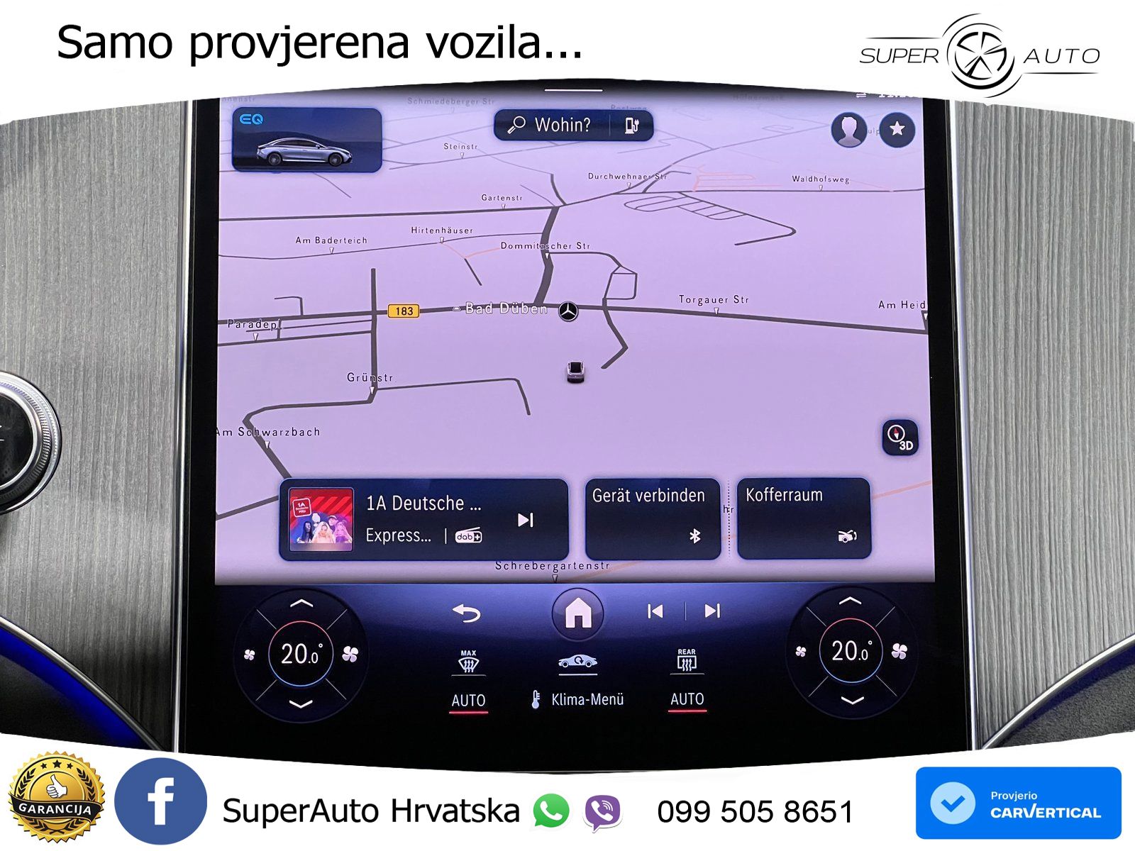 Mercedes EQE 500 100 kWh (408 KS) 4MATIC AMG ZRAČNI+ACC+GR SJED+360+PANO
