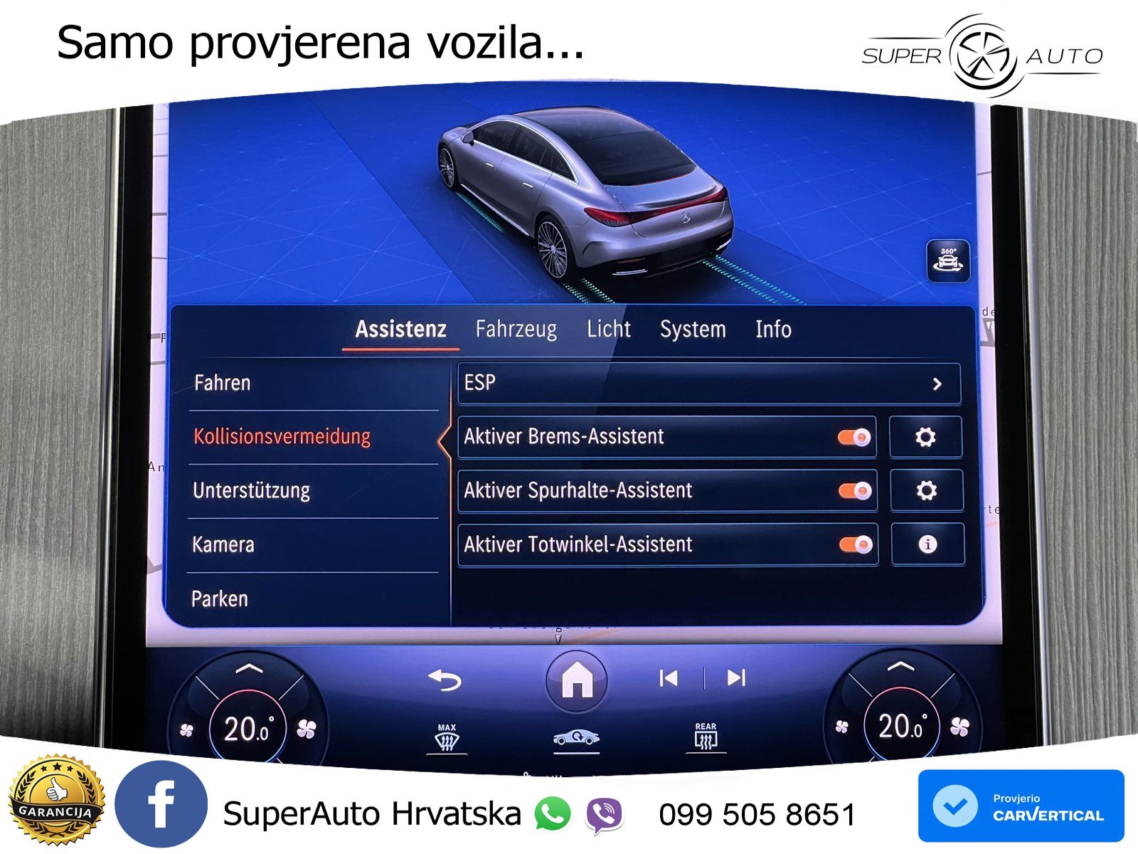 Mercedes EQE 500 100 kWh (408 KS) 4MATIC AMG ZRAČNI+ACC+GR SJED+360+PANO