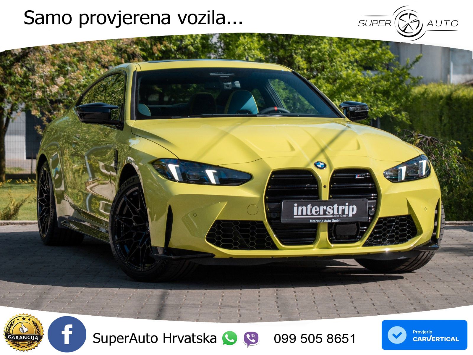 BMW M4 Competition 3.0 (530 KS) xDrive Steptronic LED+GR SJED+ACC
