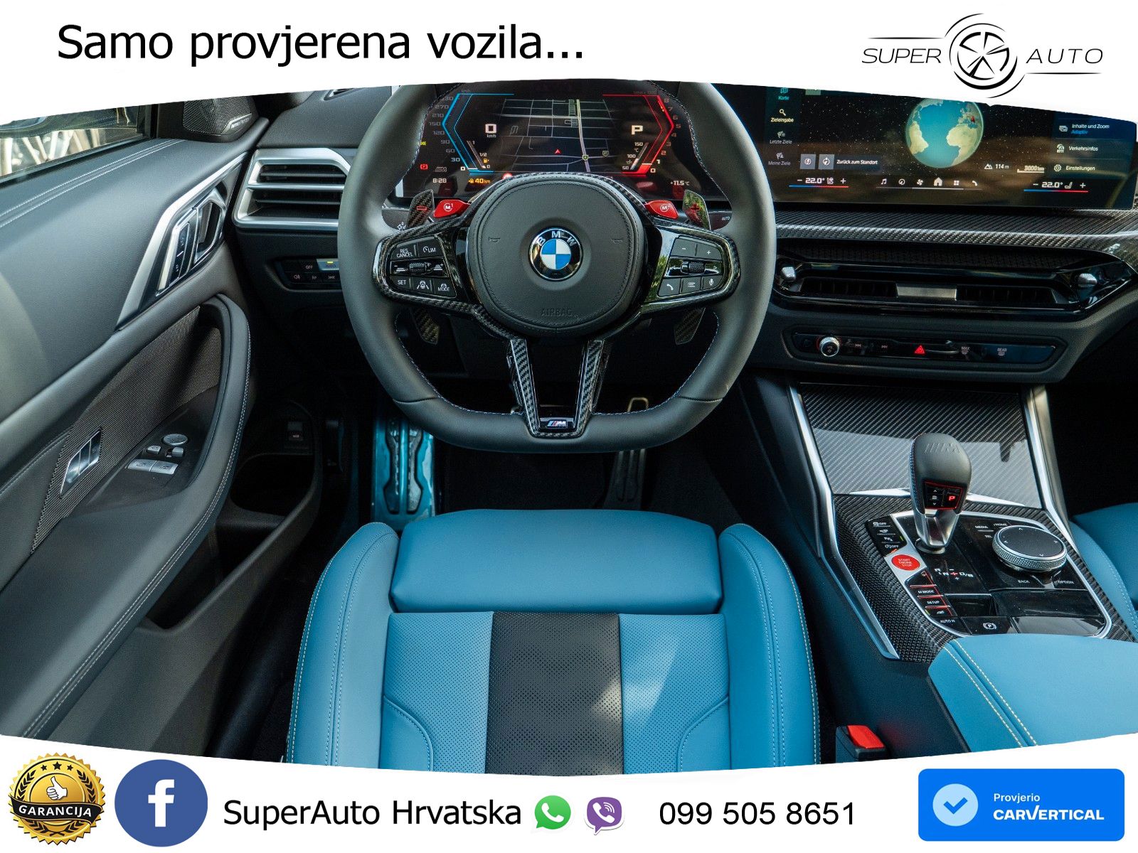 BMW M4 Competition 3.0 (530 KS) xDrive Steptronic LED+GR SJED+ACC