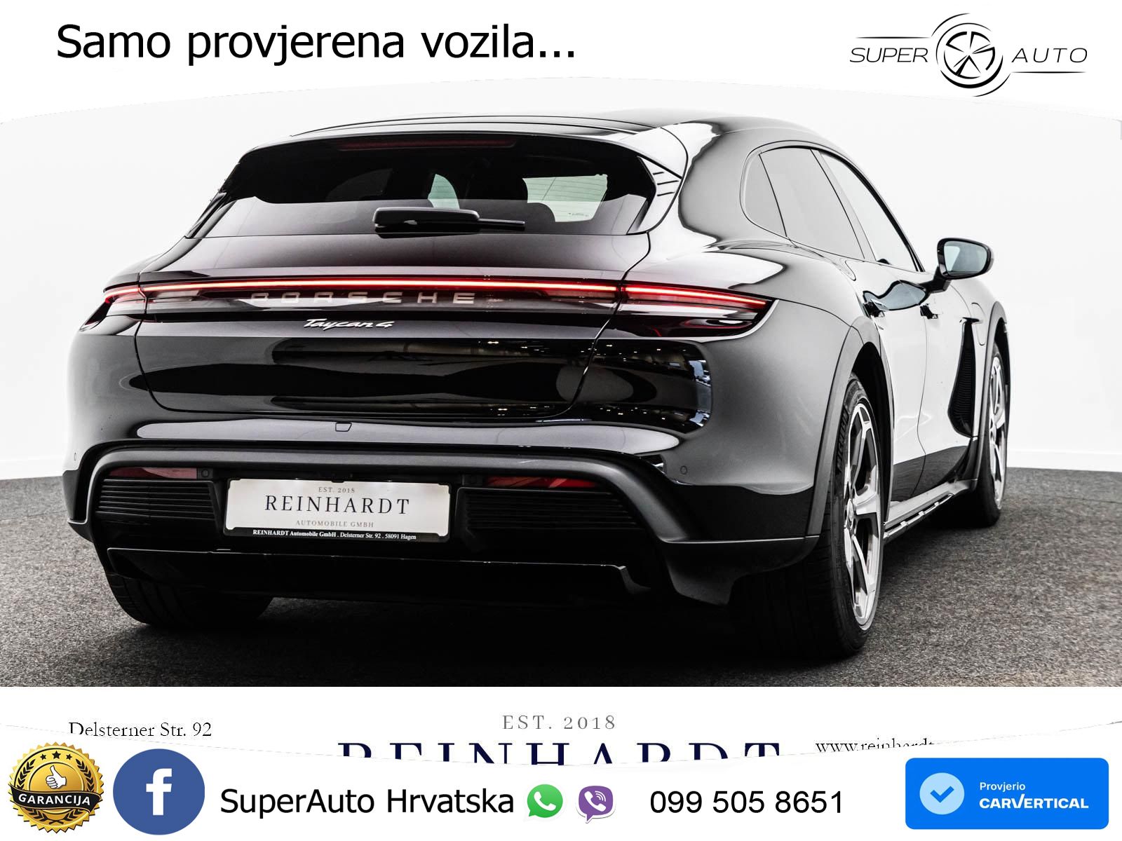 Porsche Taycan Cross Turismo 4 93.4 kWh (476 KS)