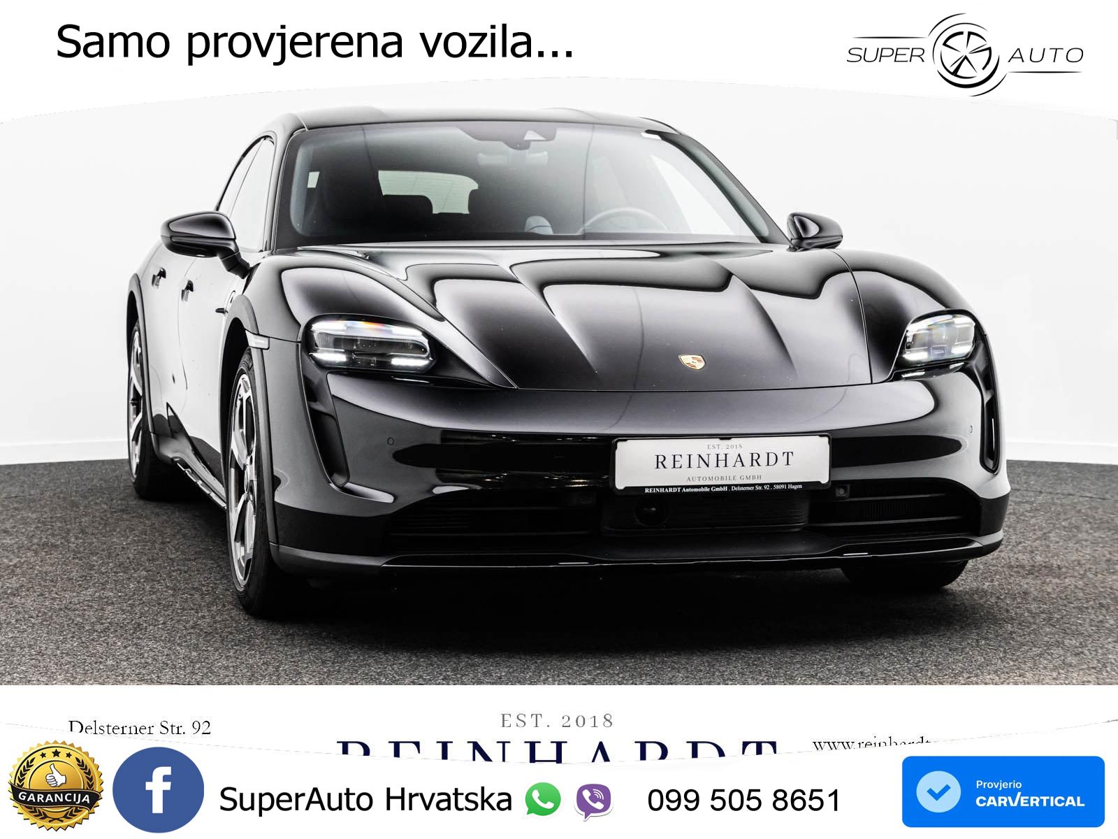 Porsche Taycan Cross Turismo 4 93.4 kWh (476 KS)